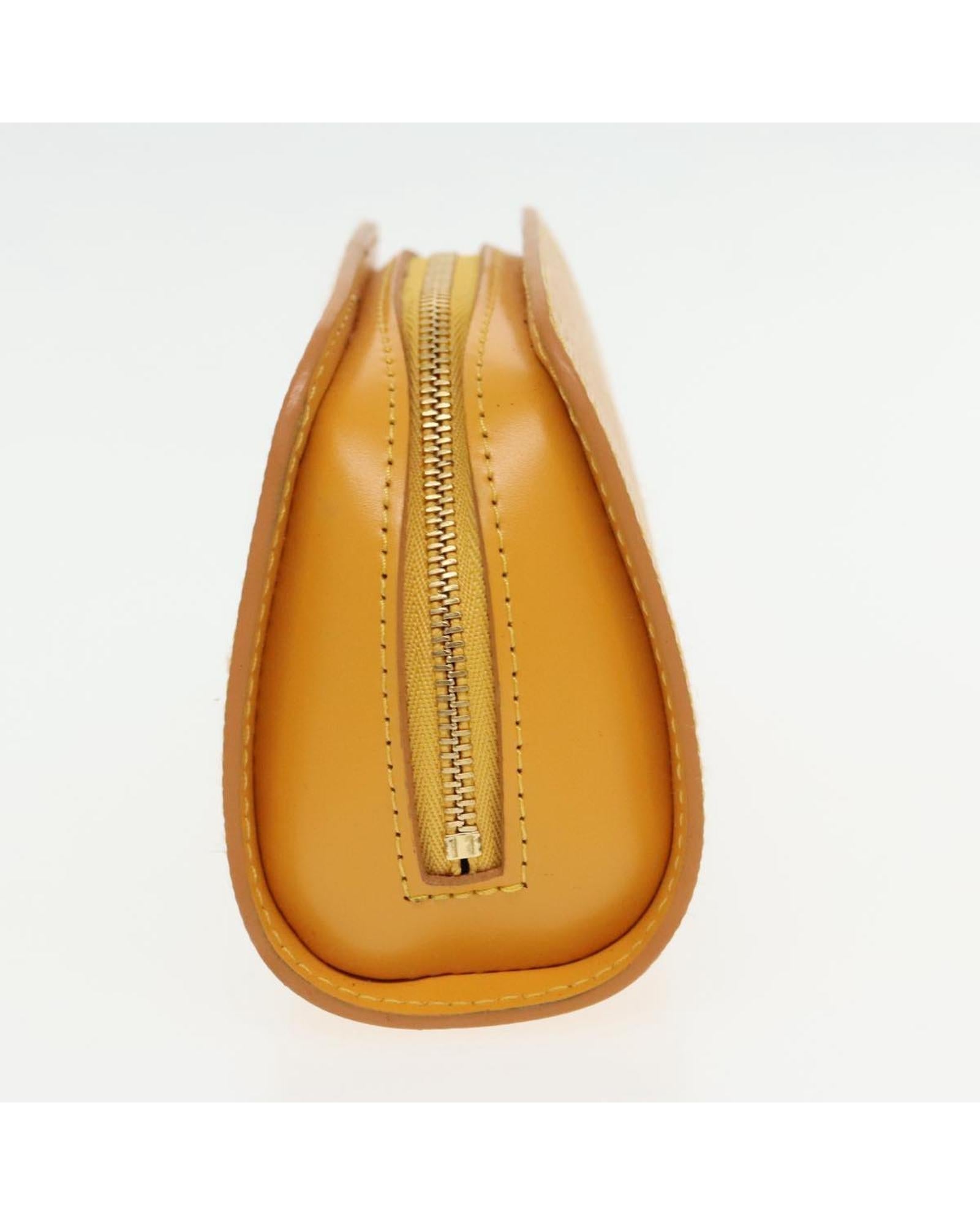 Epi Dauphine PM Pouch with Signature Design
