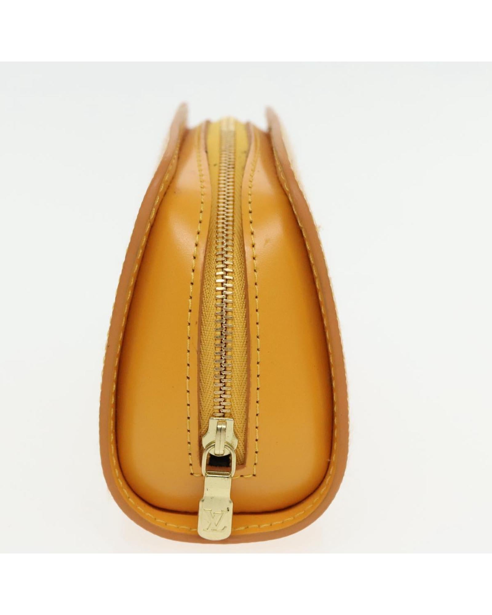 Epi Dauphine PM Pouch with Signature Design