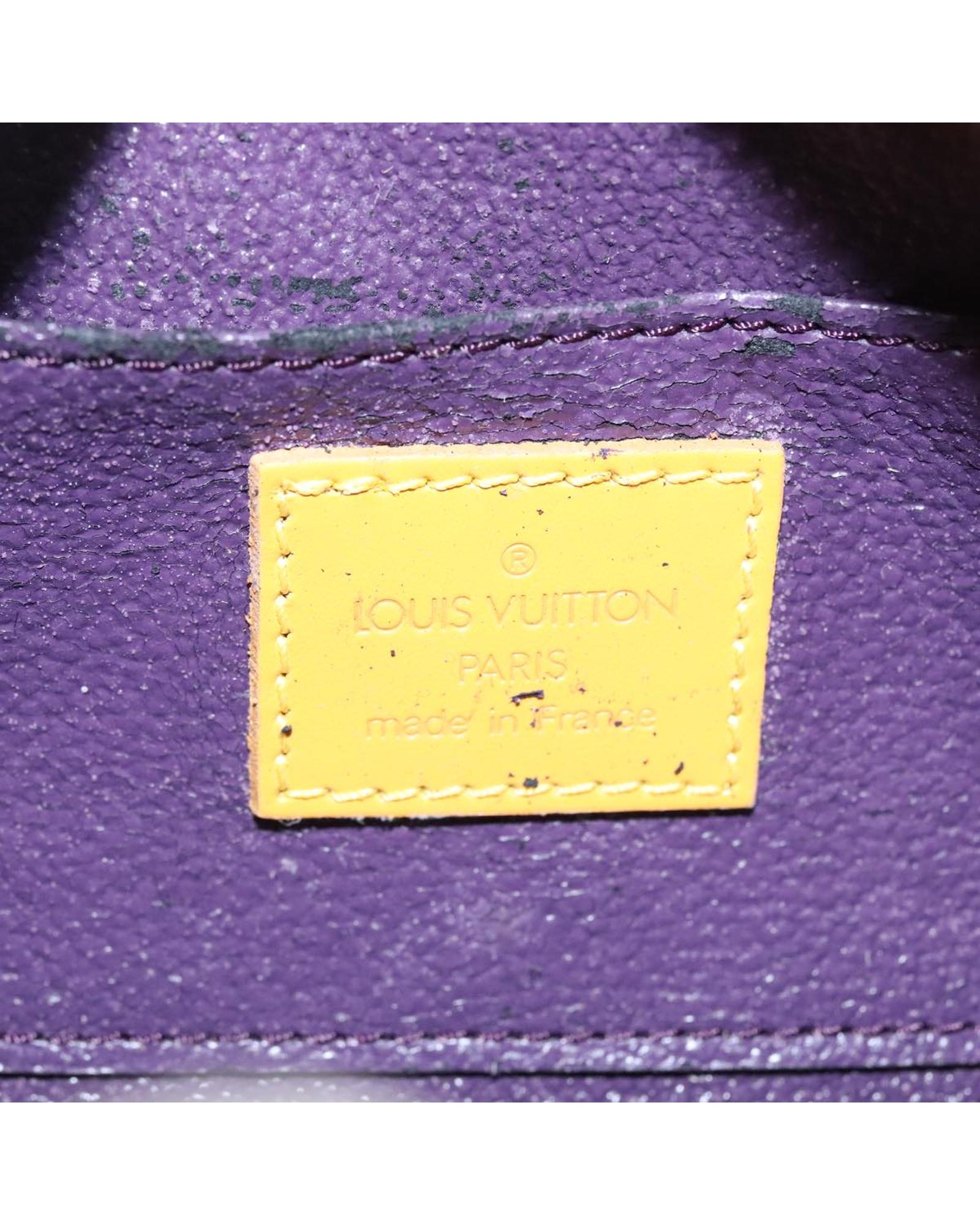 Epi Dauphine PM Pouch with Signature Design