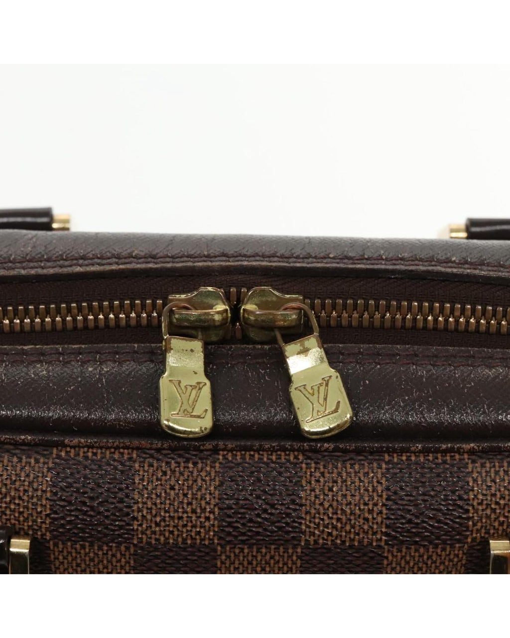 Damier Ebene Brera Hand Bag with  Design