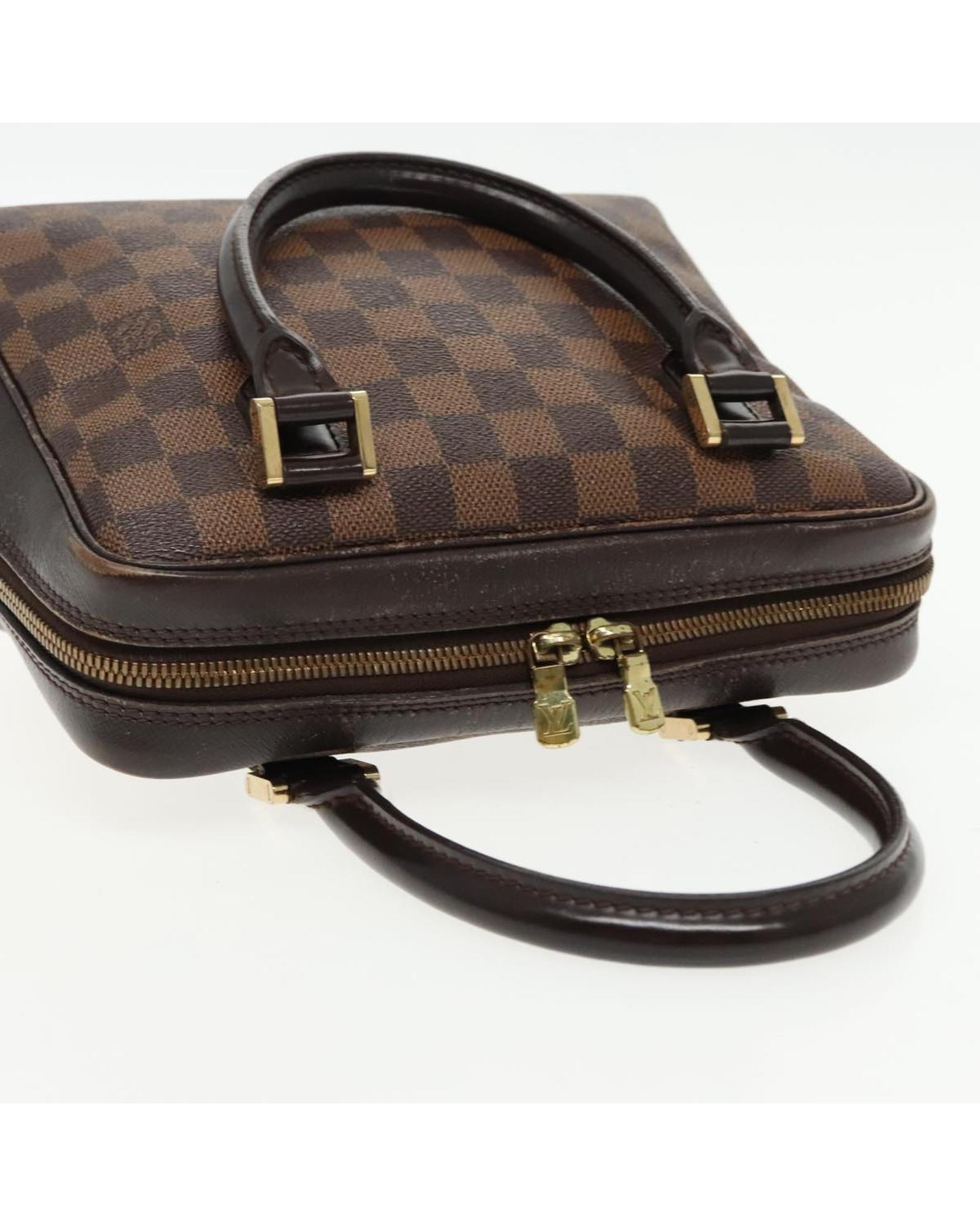 Damier Ebene Brera Hand Bag with  Design