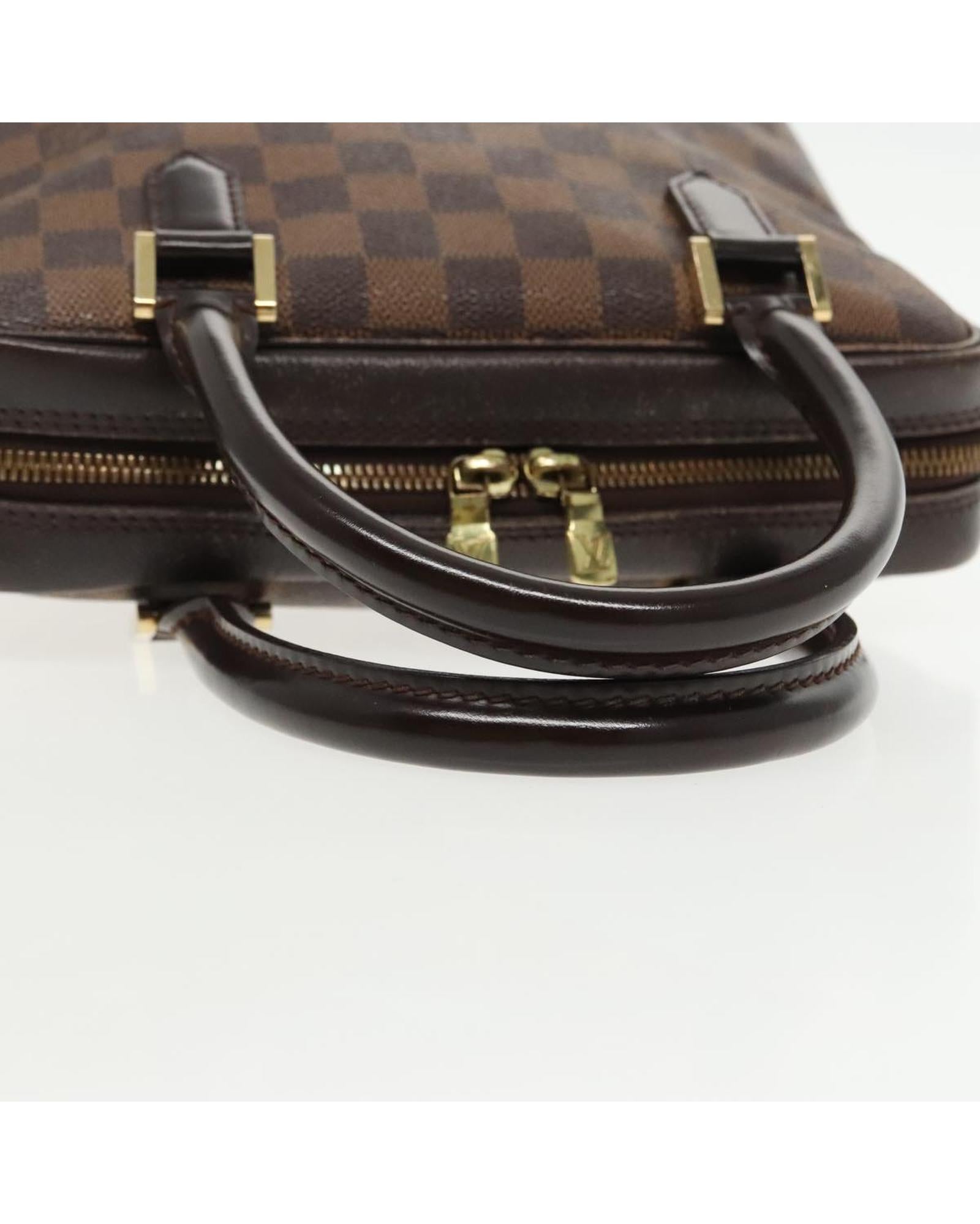 Damier Ebene Brera Hand Bag with  Design