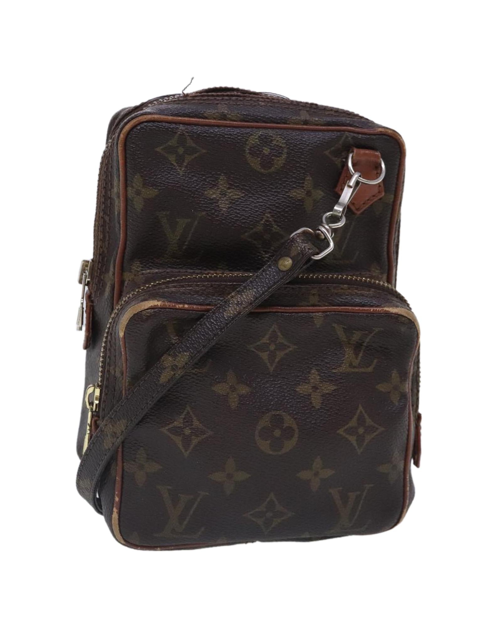 Monogram Mini Amazon Shoulder Bag Vintage Auth