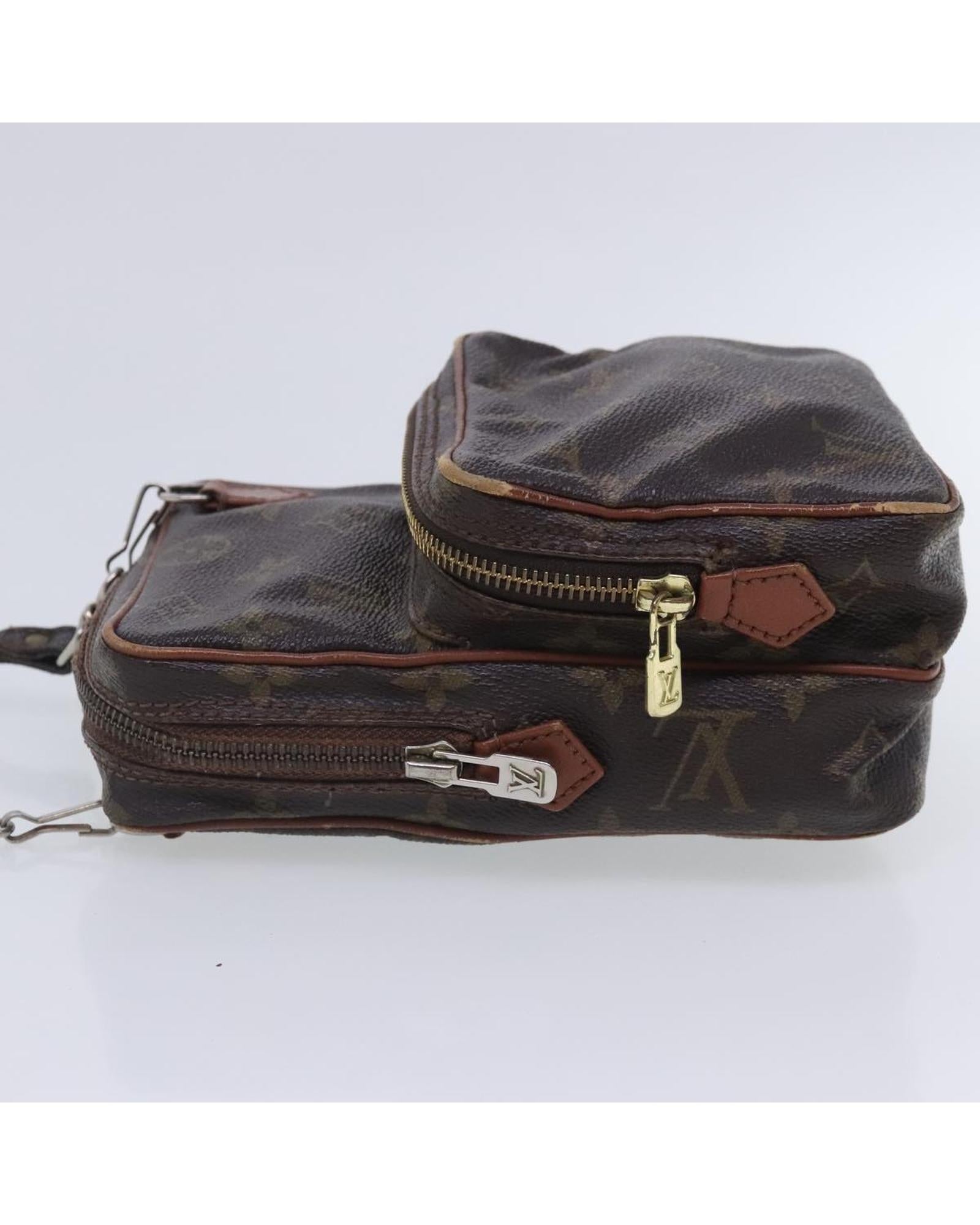 Monogram Mini Amazon Shoulder Bag Vintage Auth