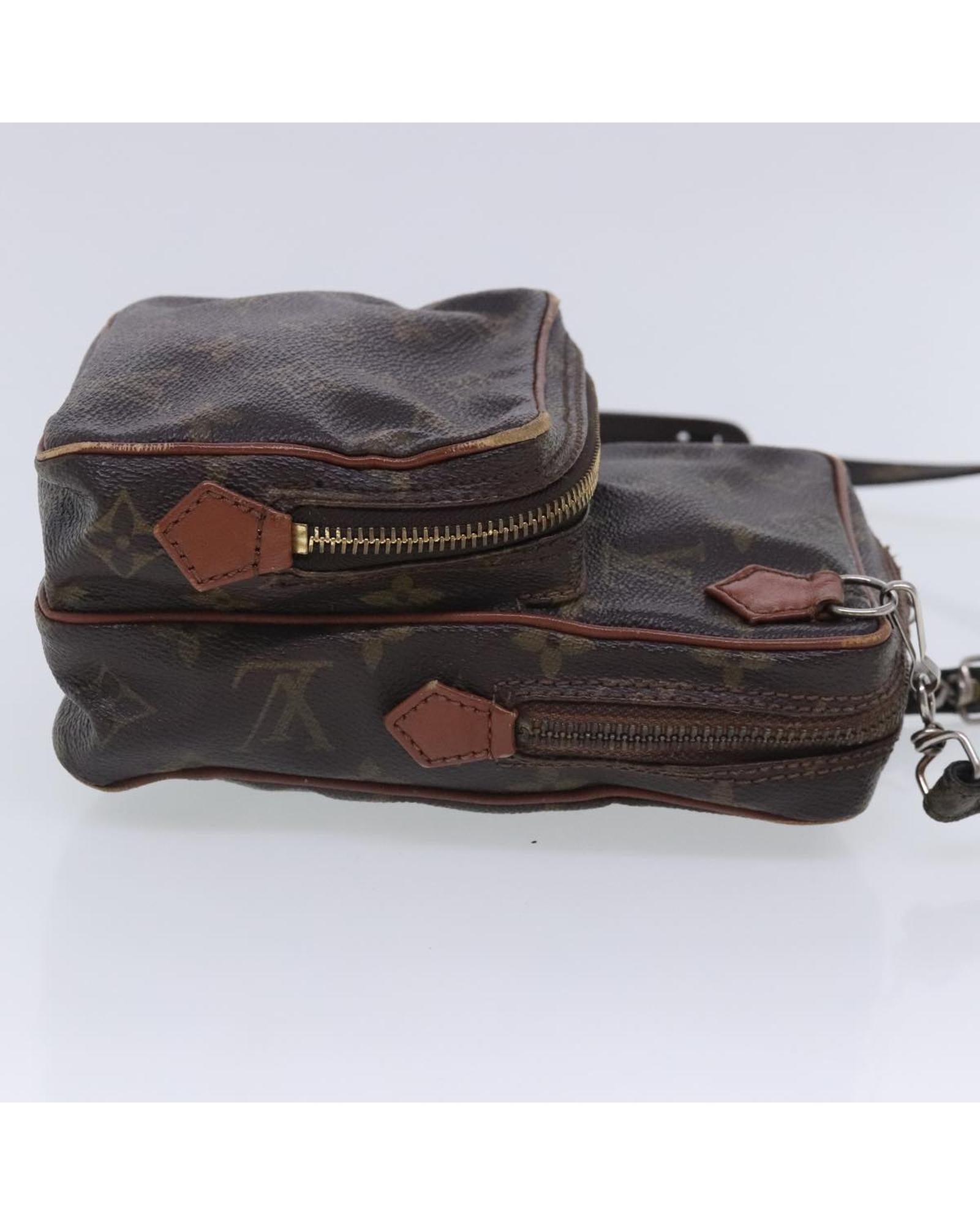Monogram Mini Amazon Shoulder Bag Vintage Auth