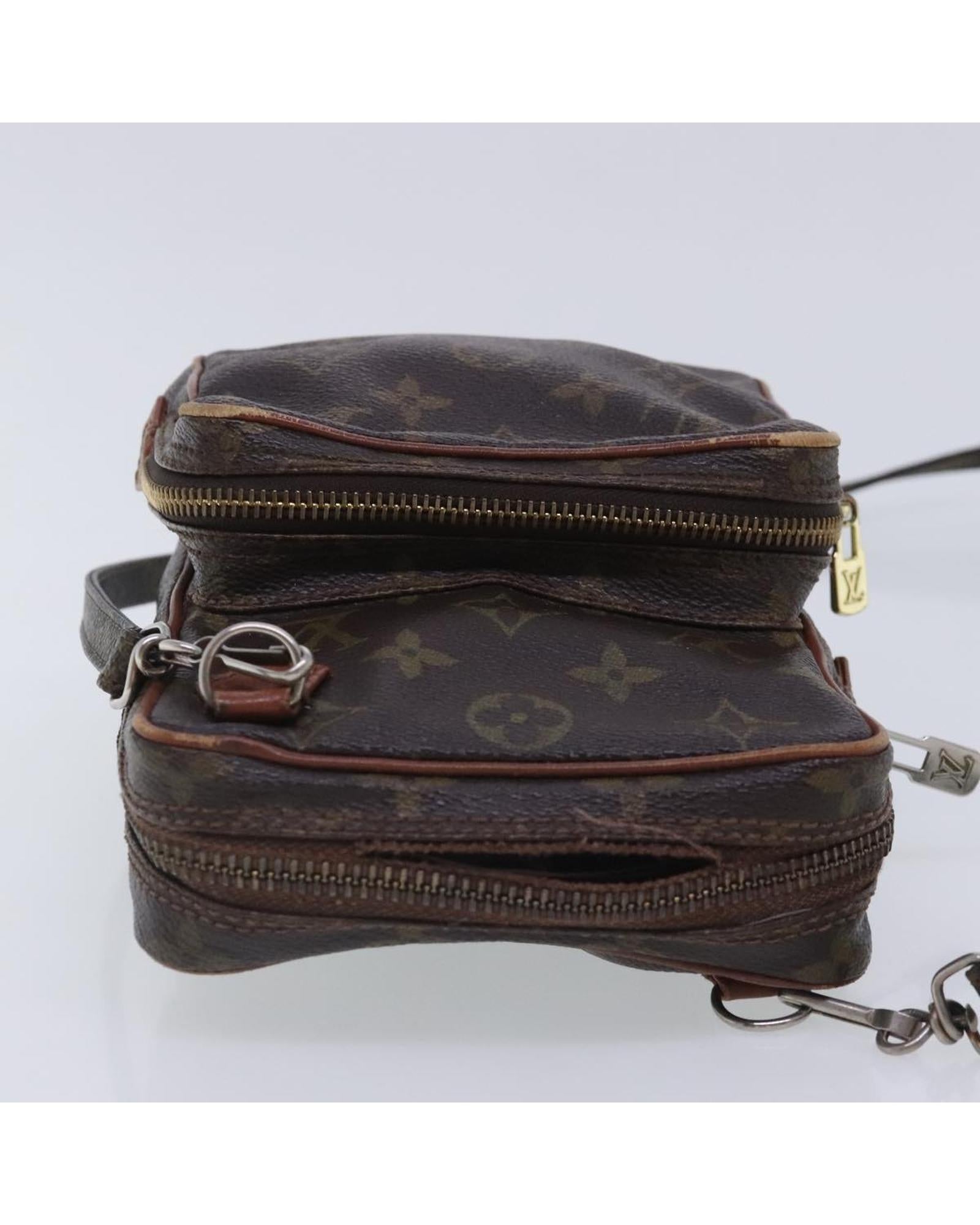 Monogram Mini Amazon Shoulder Bag Vintage Auth