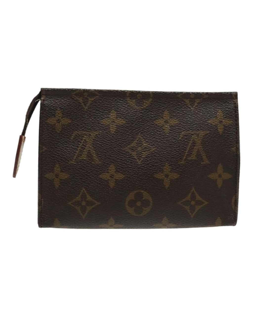 Monogram Poche Toilette 15 Pouch Auth ar12704