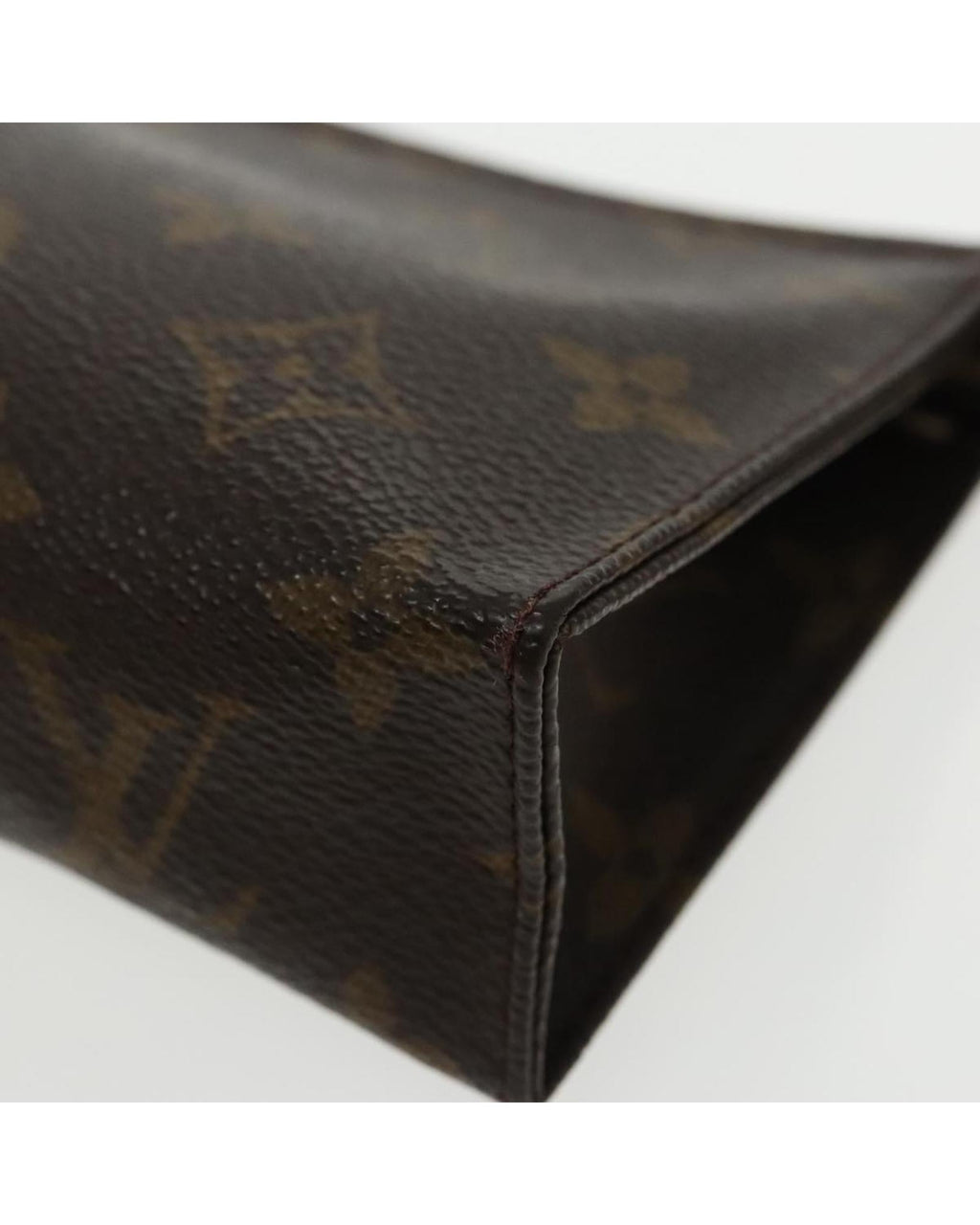 Monogram Poche Toilette 15 Pouch Auth ar12704
