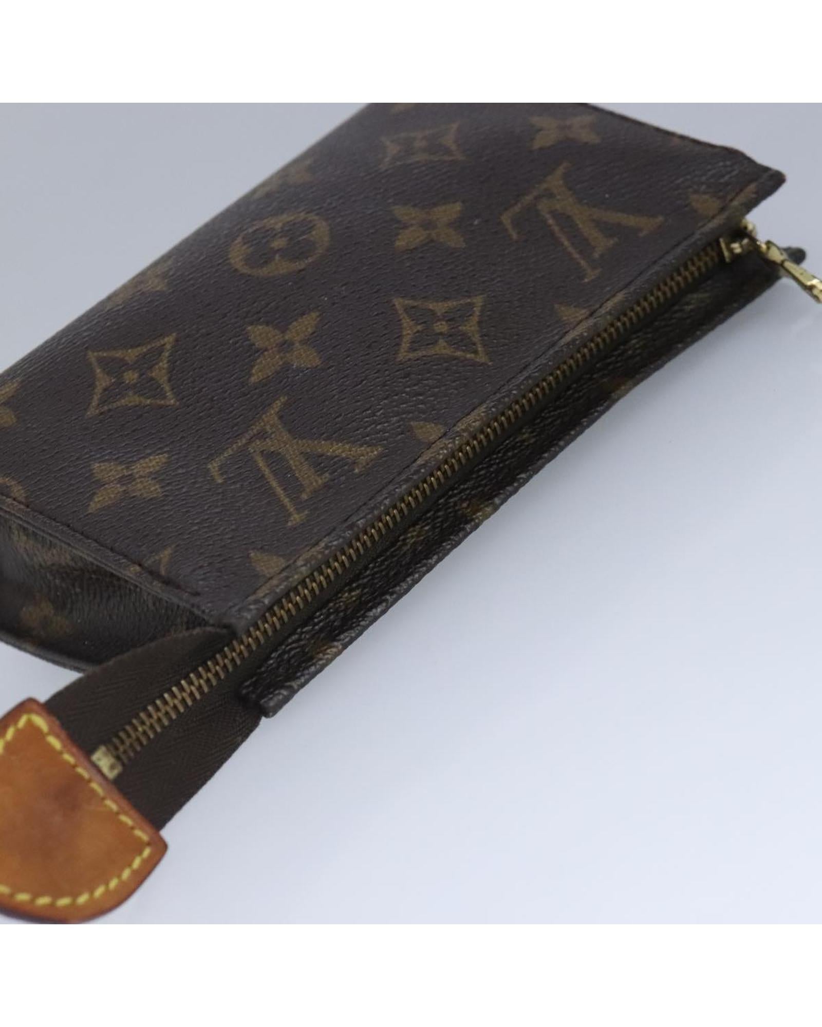 Monogram Canvas Poche Toilette Pouch