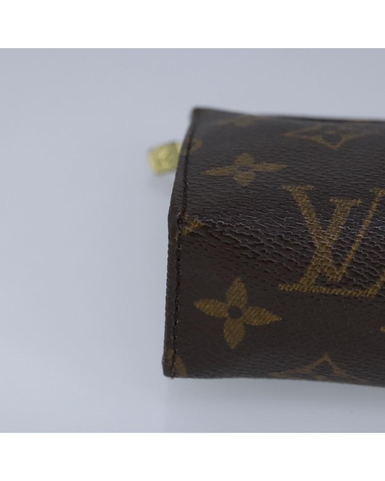 Monogram Canvas Poche Toilette Pouch