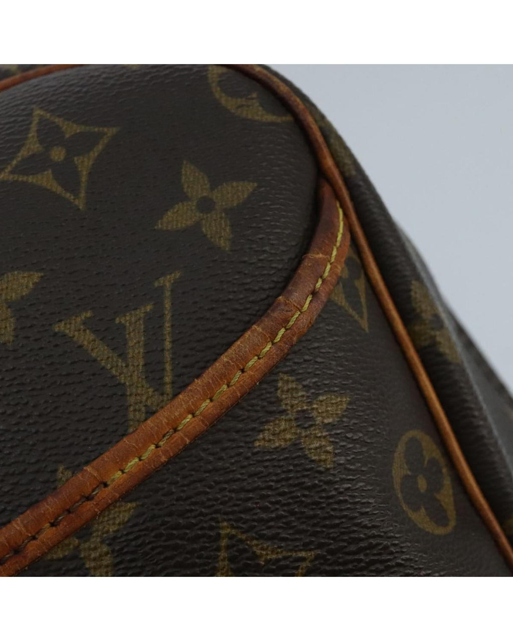 Monogram Canvas Hand Bag with  Detail and Classic Design