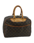 Monogram Canvas Hand Bag with  Detail and Classic Design