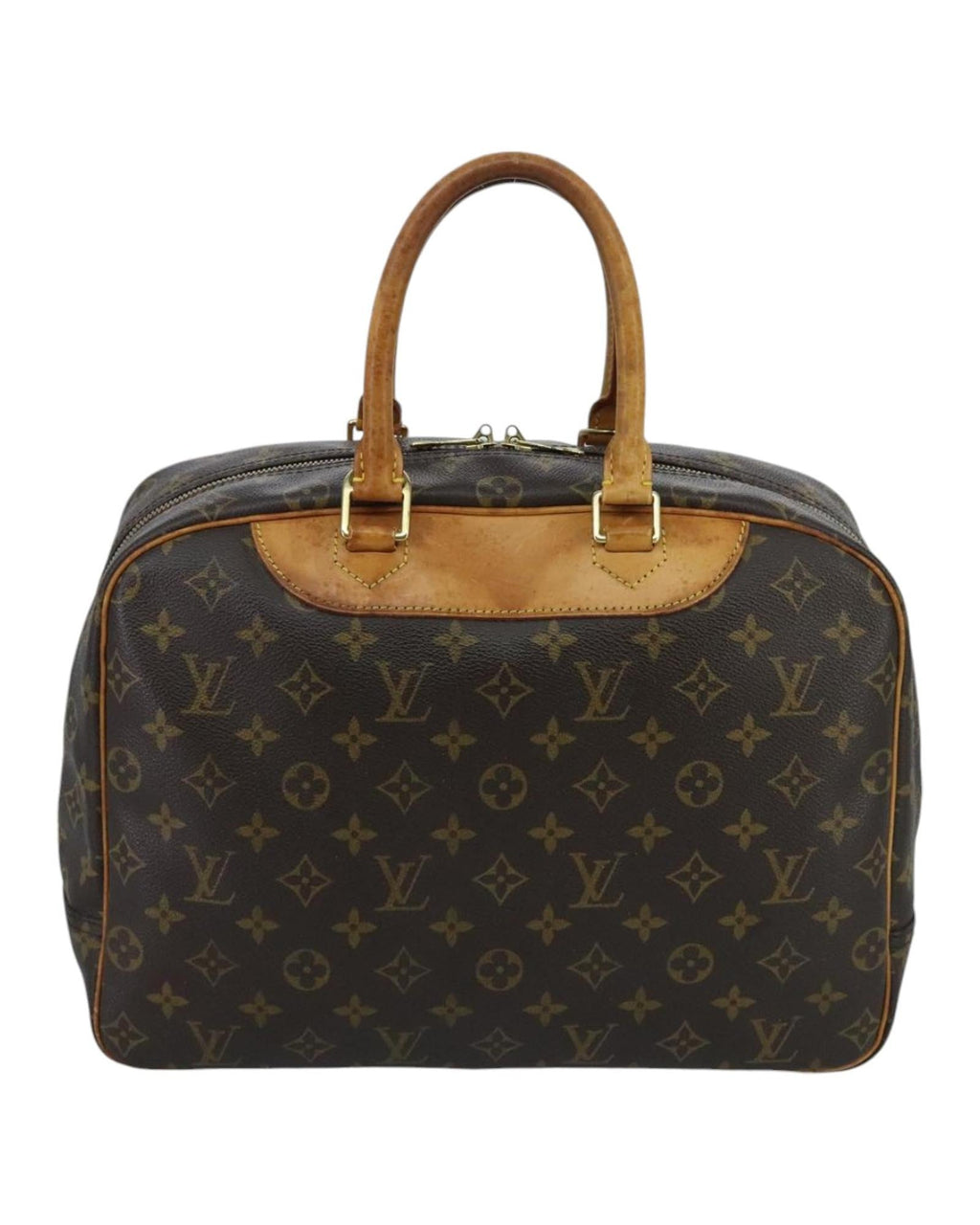 Monogram Canvas Hand Bag with  Detail and Classic Design