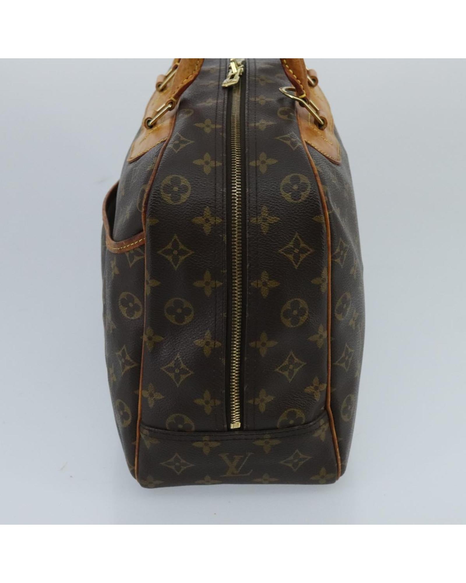 Monogram Canvas Hand Bag with  Detail and Classic Design