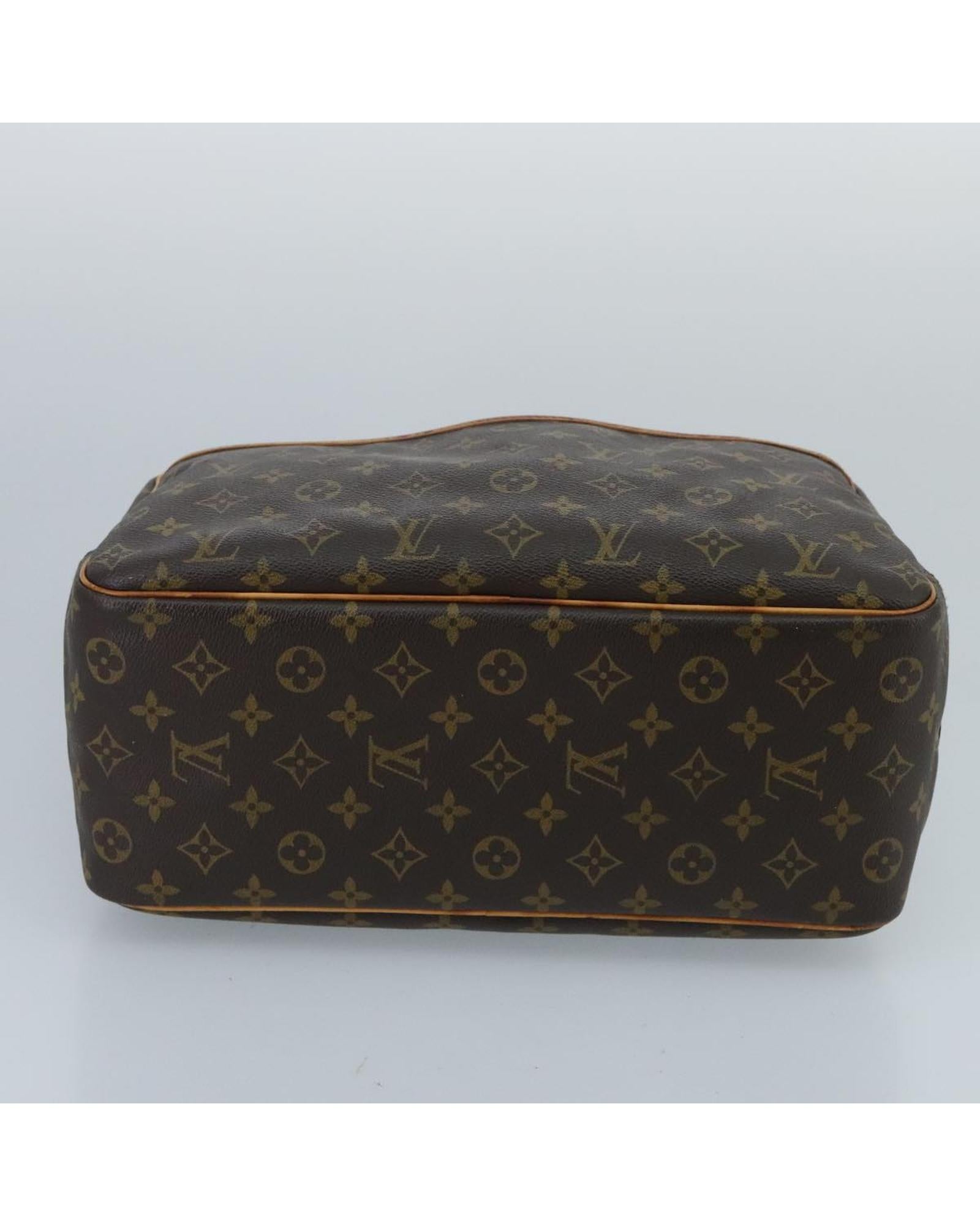 Monogram Canvas Hand Bag with  Detail and Classic Design