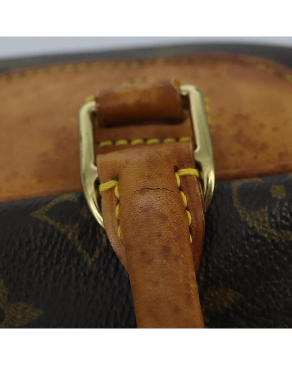 Monogram Canvas Hand Bag with  Detail and Classic Design
