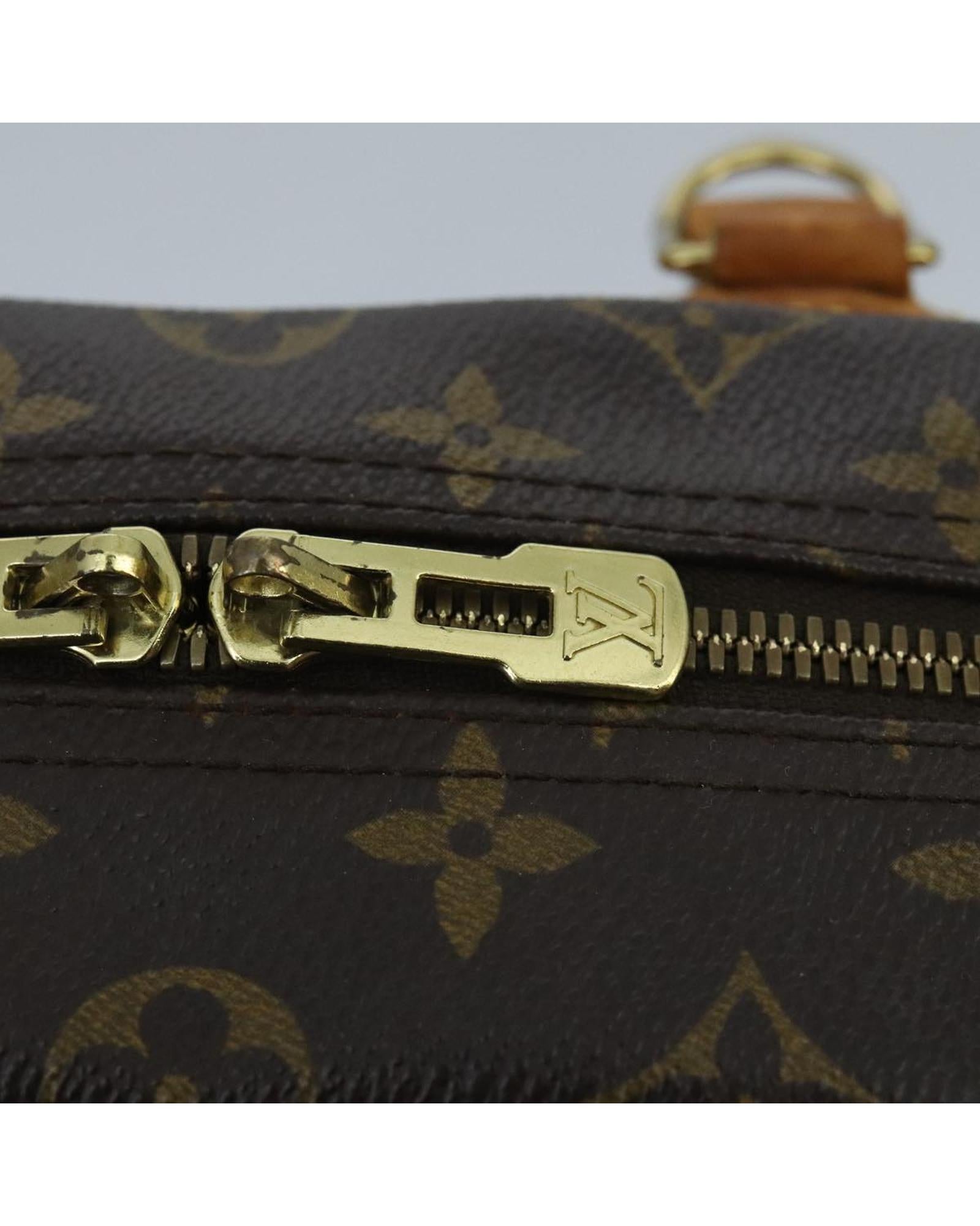 Monogram Canvas Hand Bag with  Detail and Classic Design