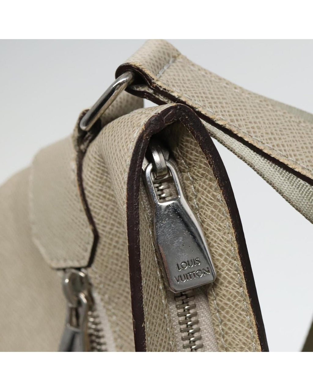 Taiga Leather Sasha Shoulder Bag
