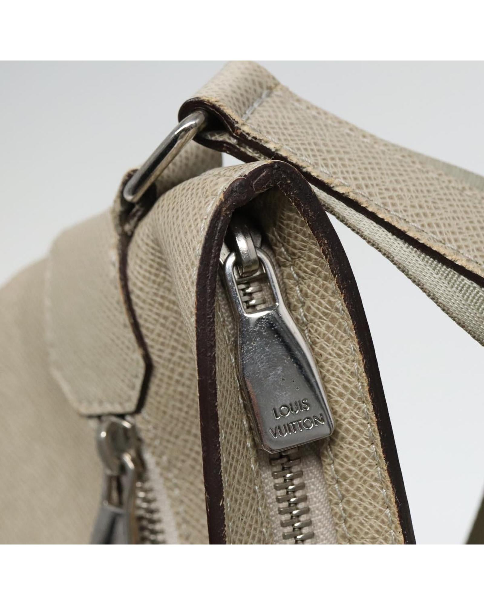 Taiga Leather Sasha Shoulder Bag