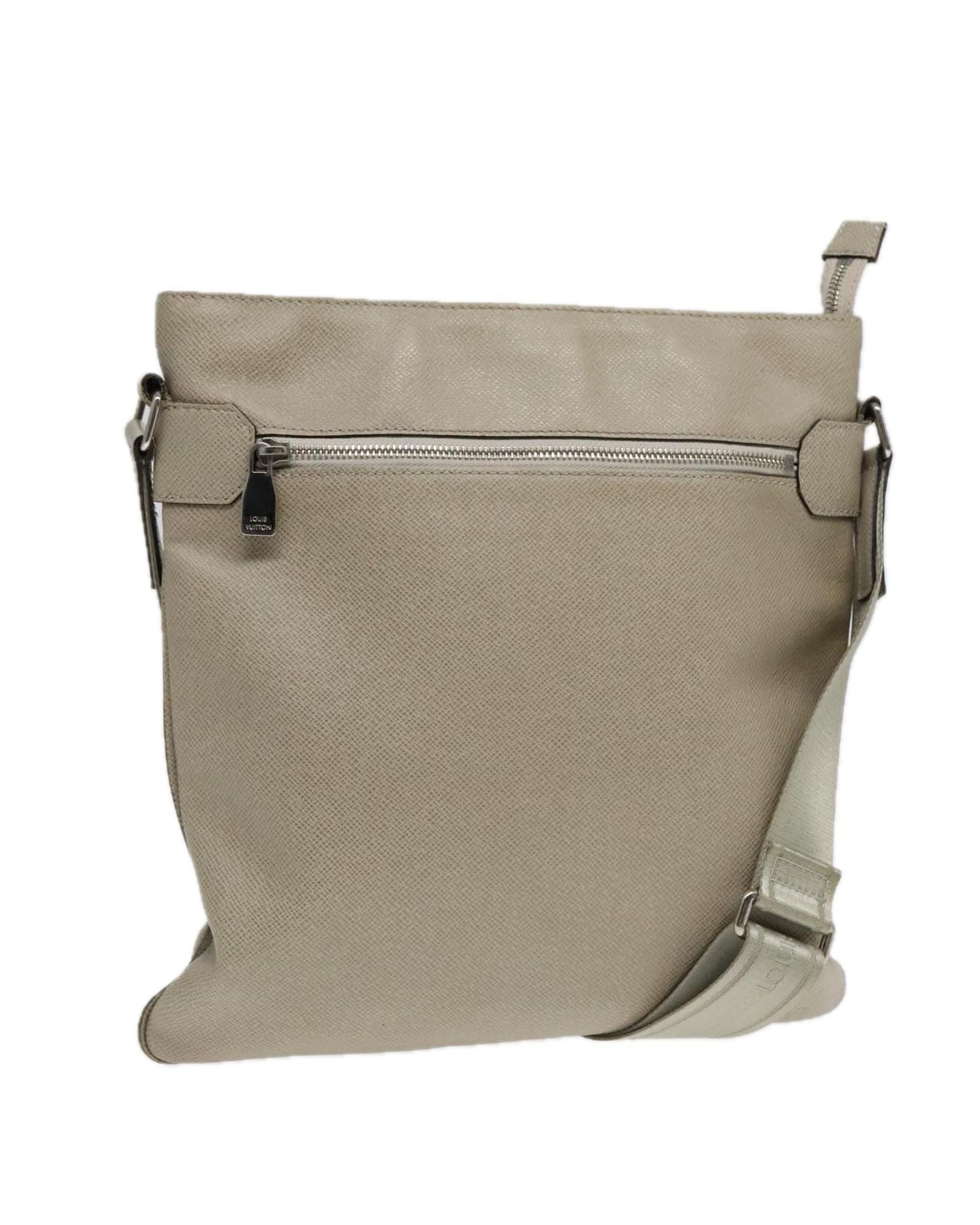 Taiga Leather Sasha Shoulder Bag