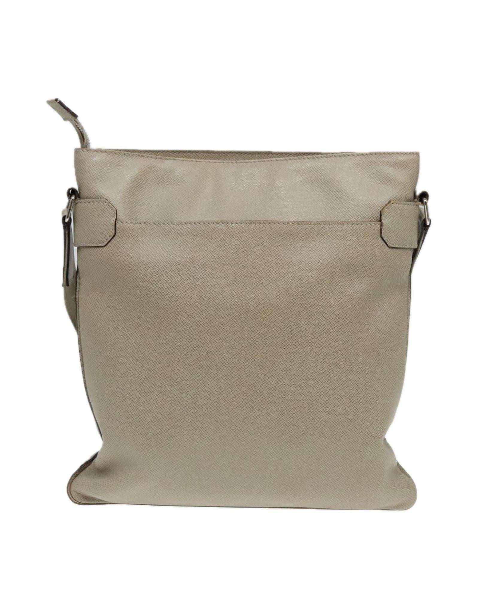 Taiga Leather Sasha Shoulder Bag