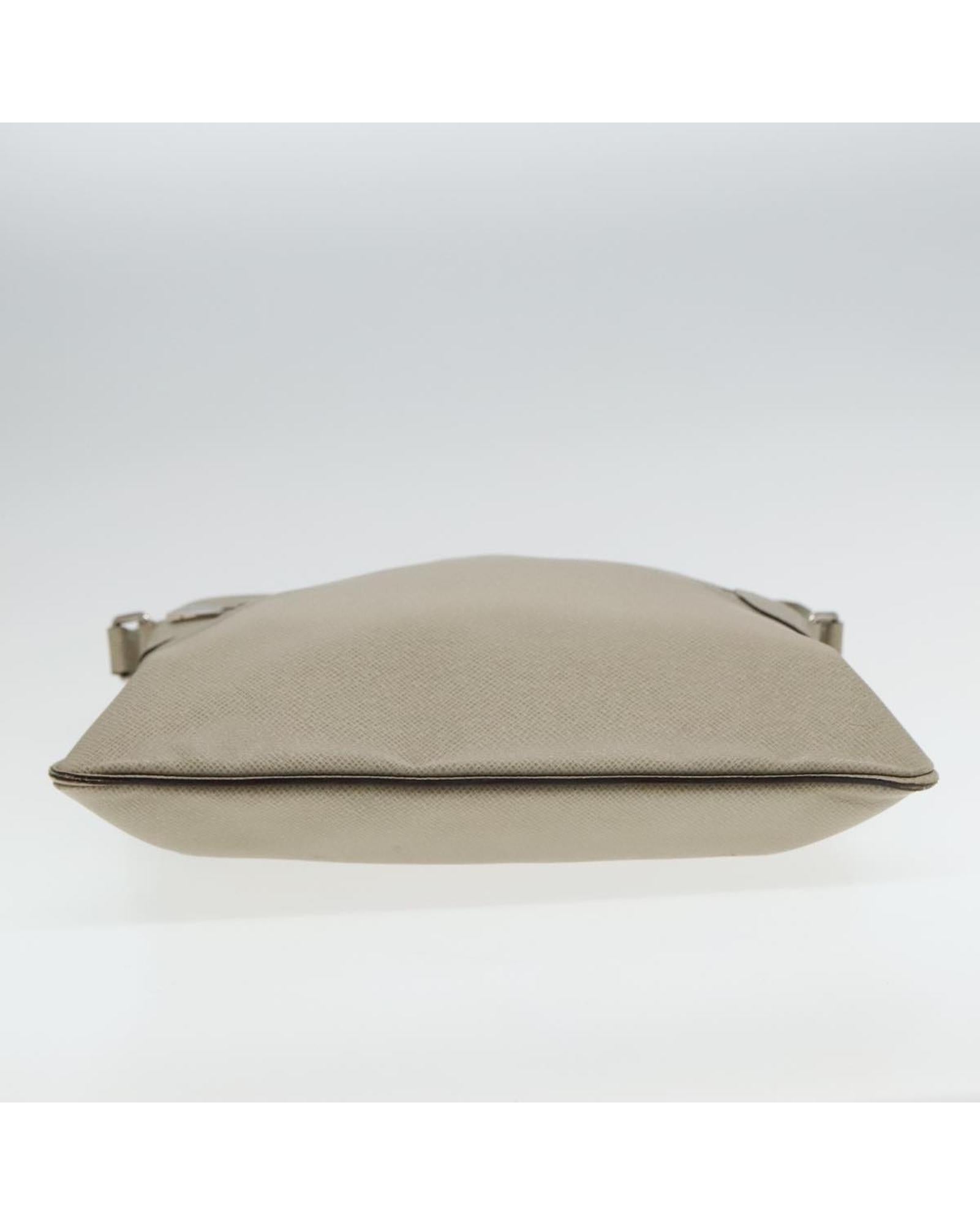Taiga Leather Sasha Shoulder Bag