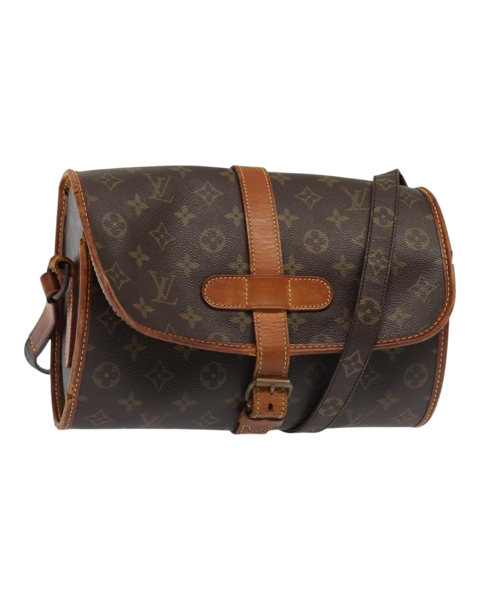 Monogram Canvas Shoulder Bag