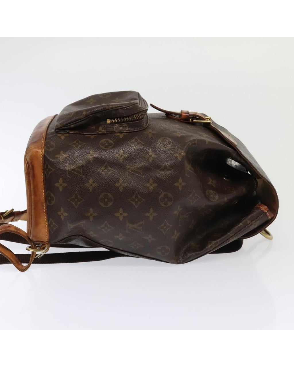 Monogram Montsouris GM Backpack with  LV Design
