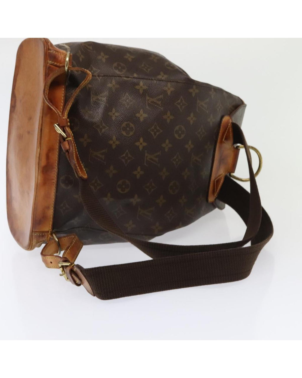Monogram Montsouris GM Backpack with  LV Design