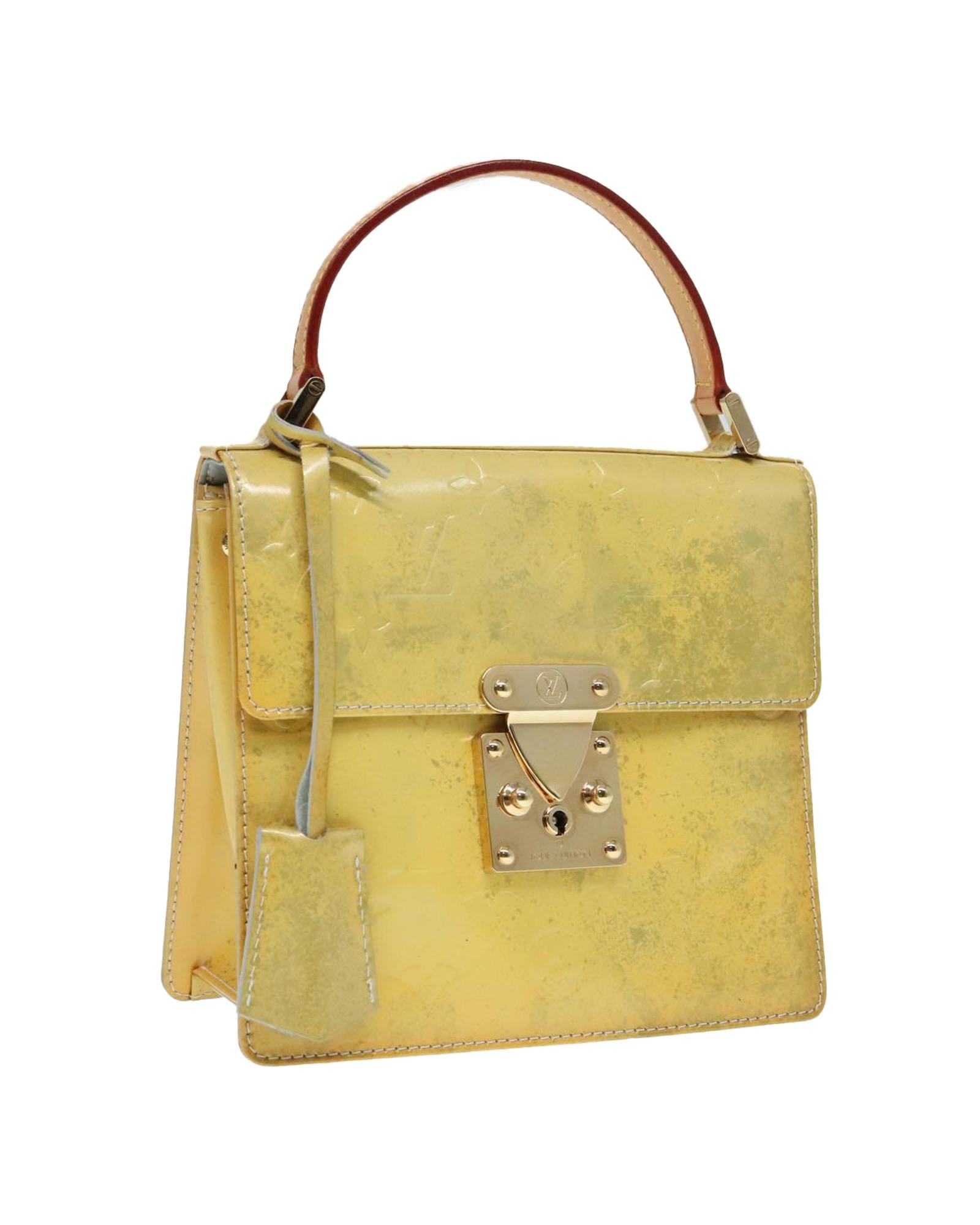 Monogram Vernis Spring Street Hand Bag