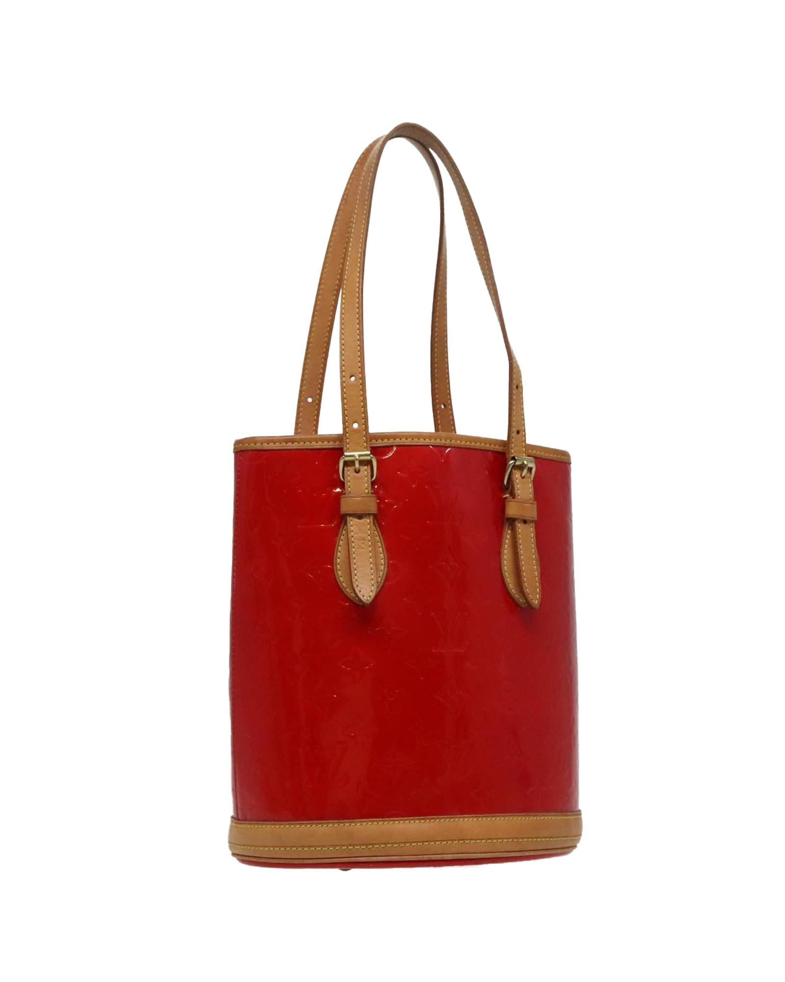 Monogram Vernis Bucket PM Shoulder Bag