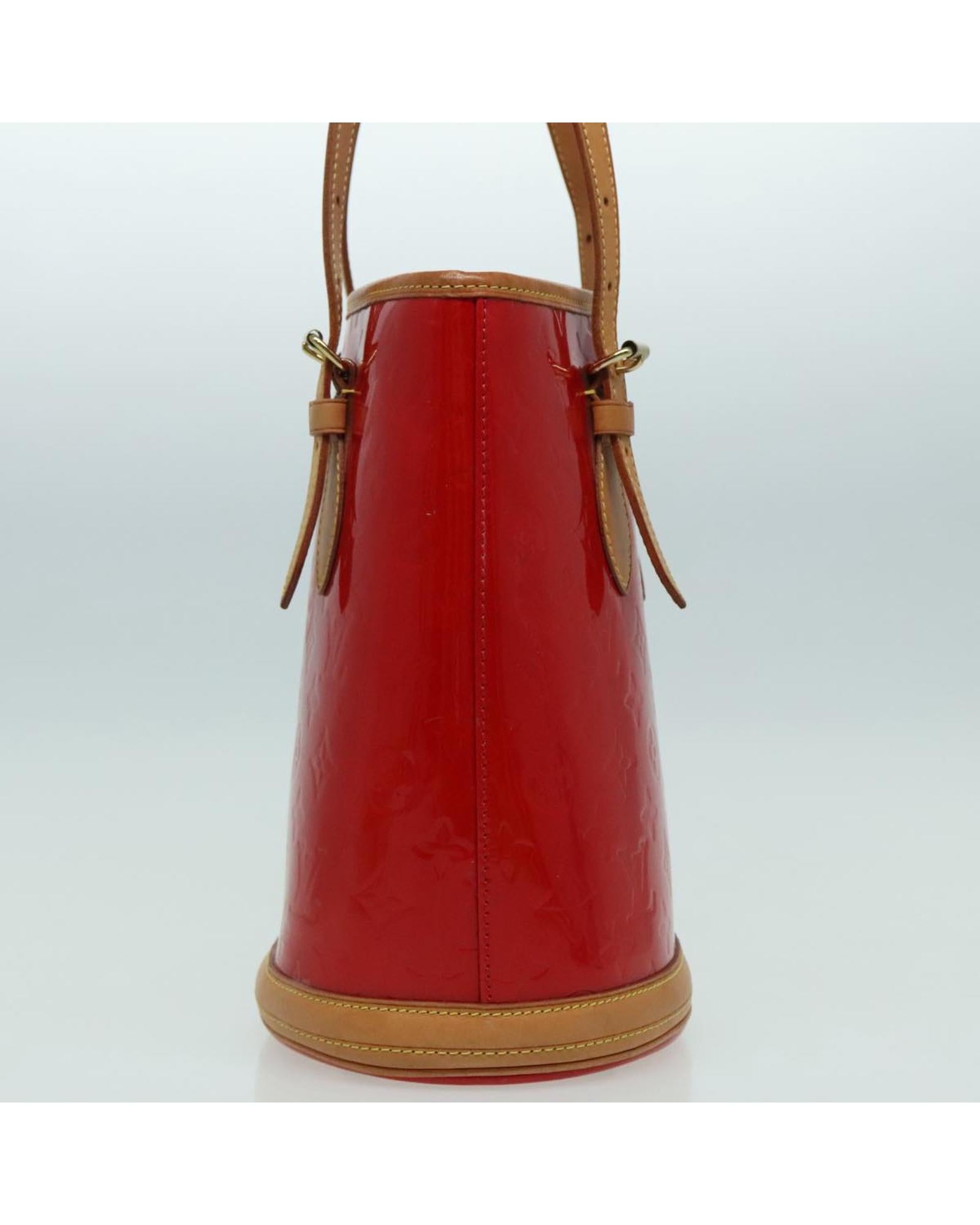 Monogram Vernis Bucket PM Shoulder Bag
