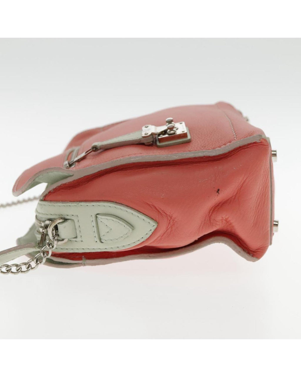 Pochette Corail Leather Shoulder Bag