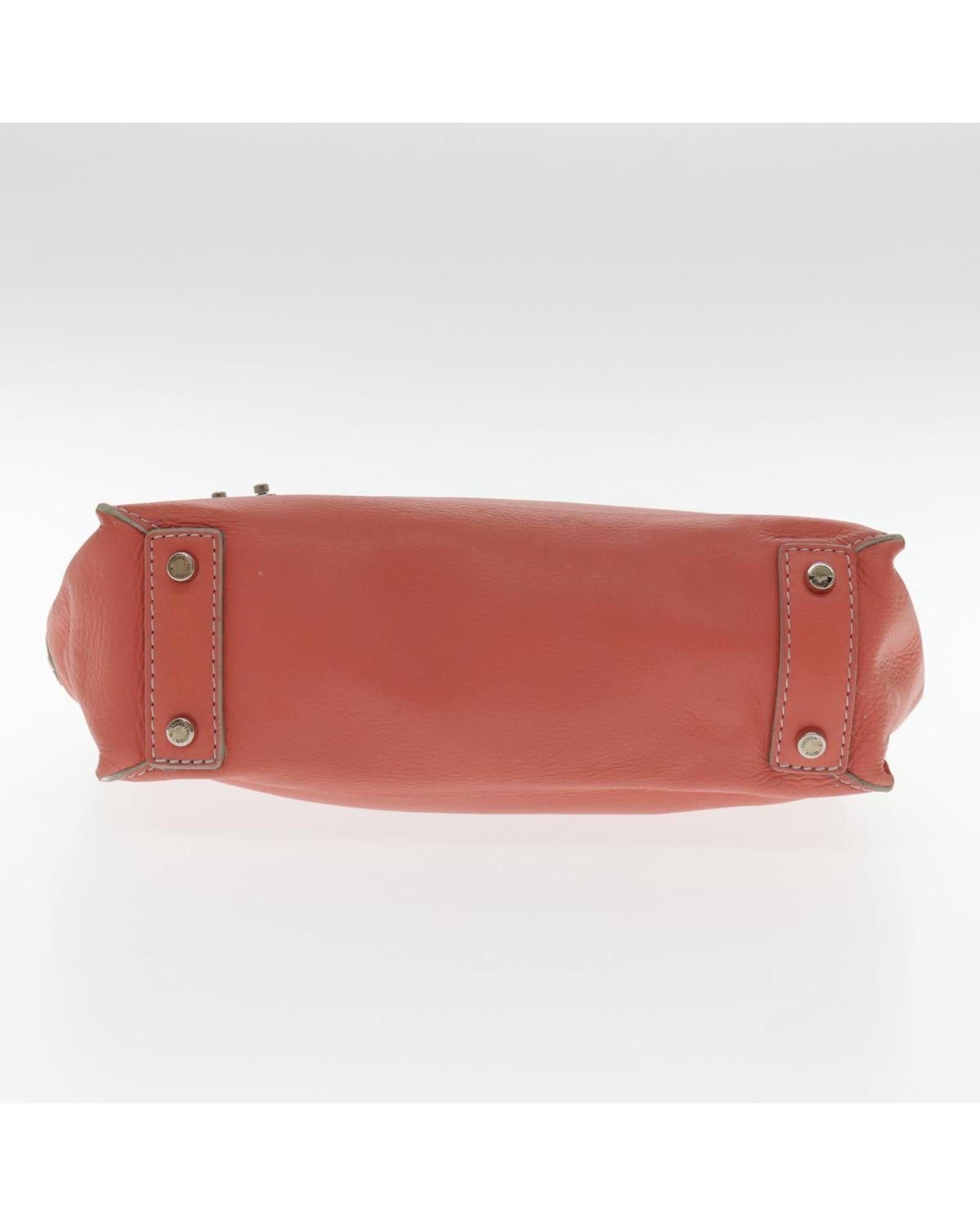 Pochette Corail Leather Shoulder Bag