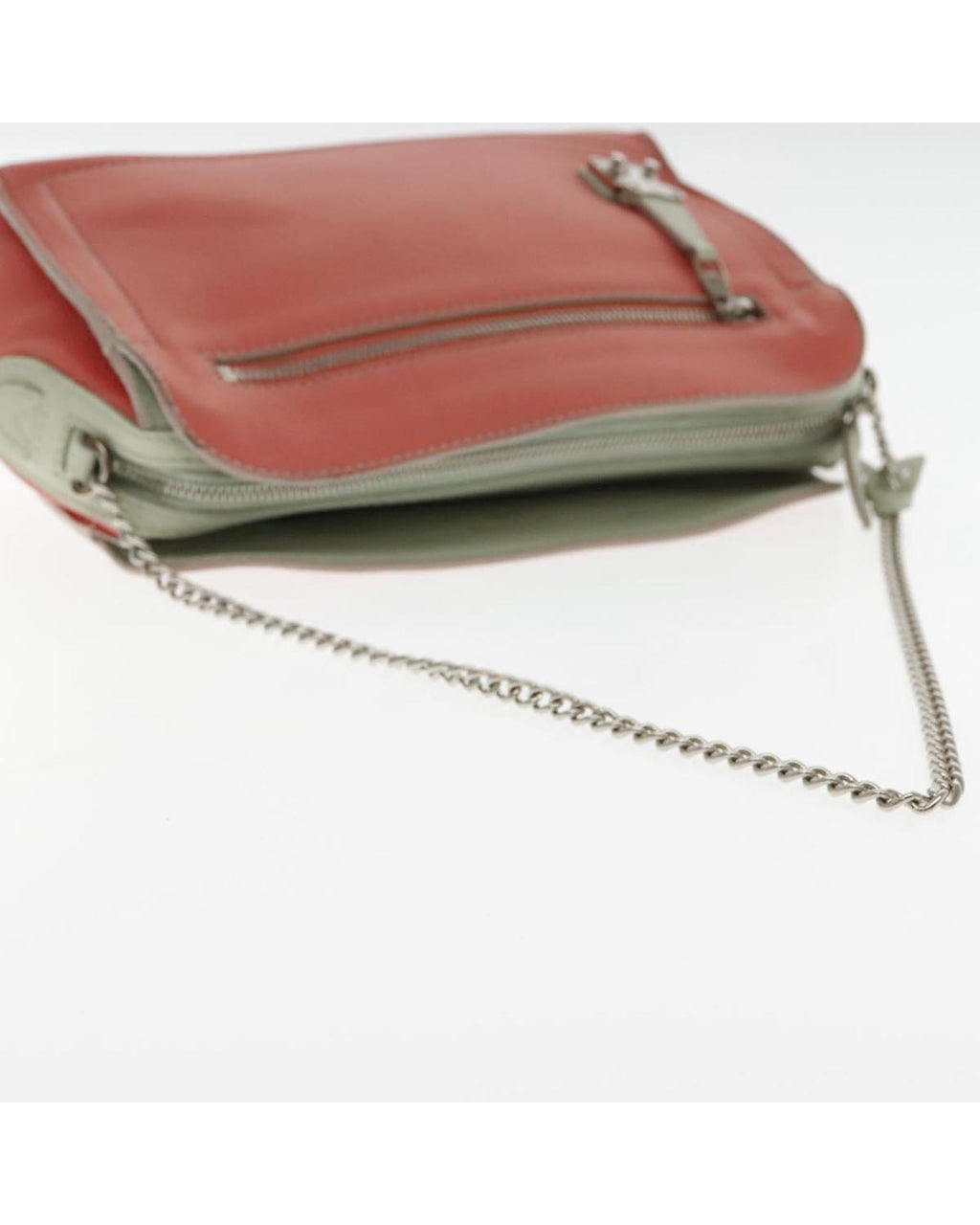Pochette Corail Leather Shoulder Bag