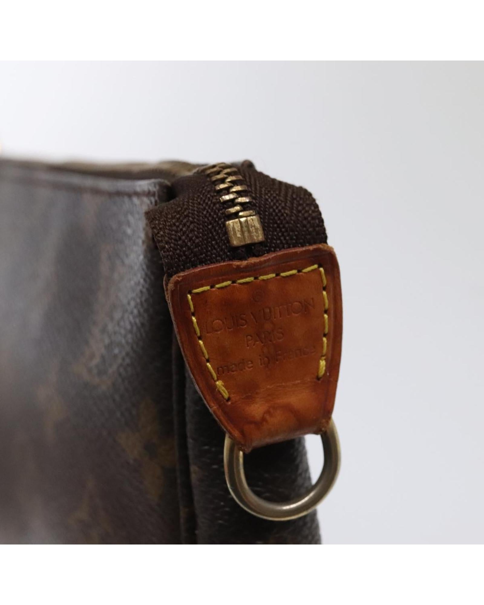 Monogram Canvas Pochette Accessoires with Shoulder Strap
