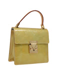 Monogram Vernis Patent Leather Hand Bag with Key Compartment