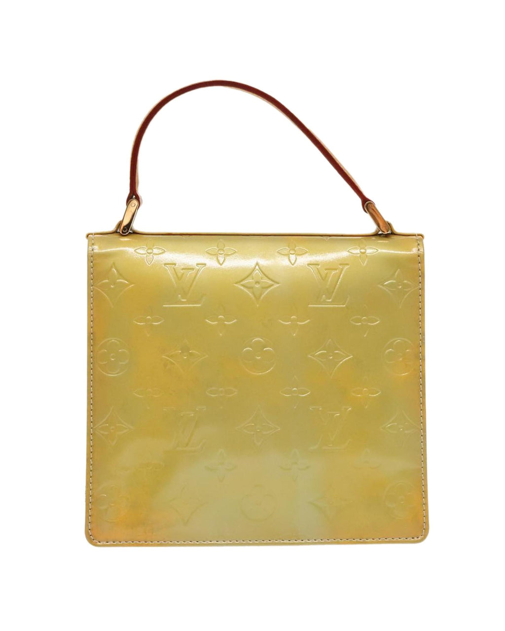 Monogram Vernis Patent Leather Hand Bag with Key Compartment