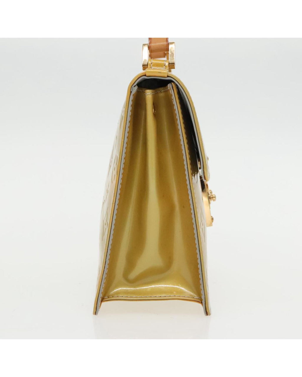 Monogram Vernis Patent Leather Hand Bag with Key Compartment