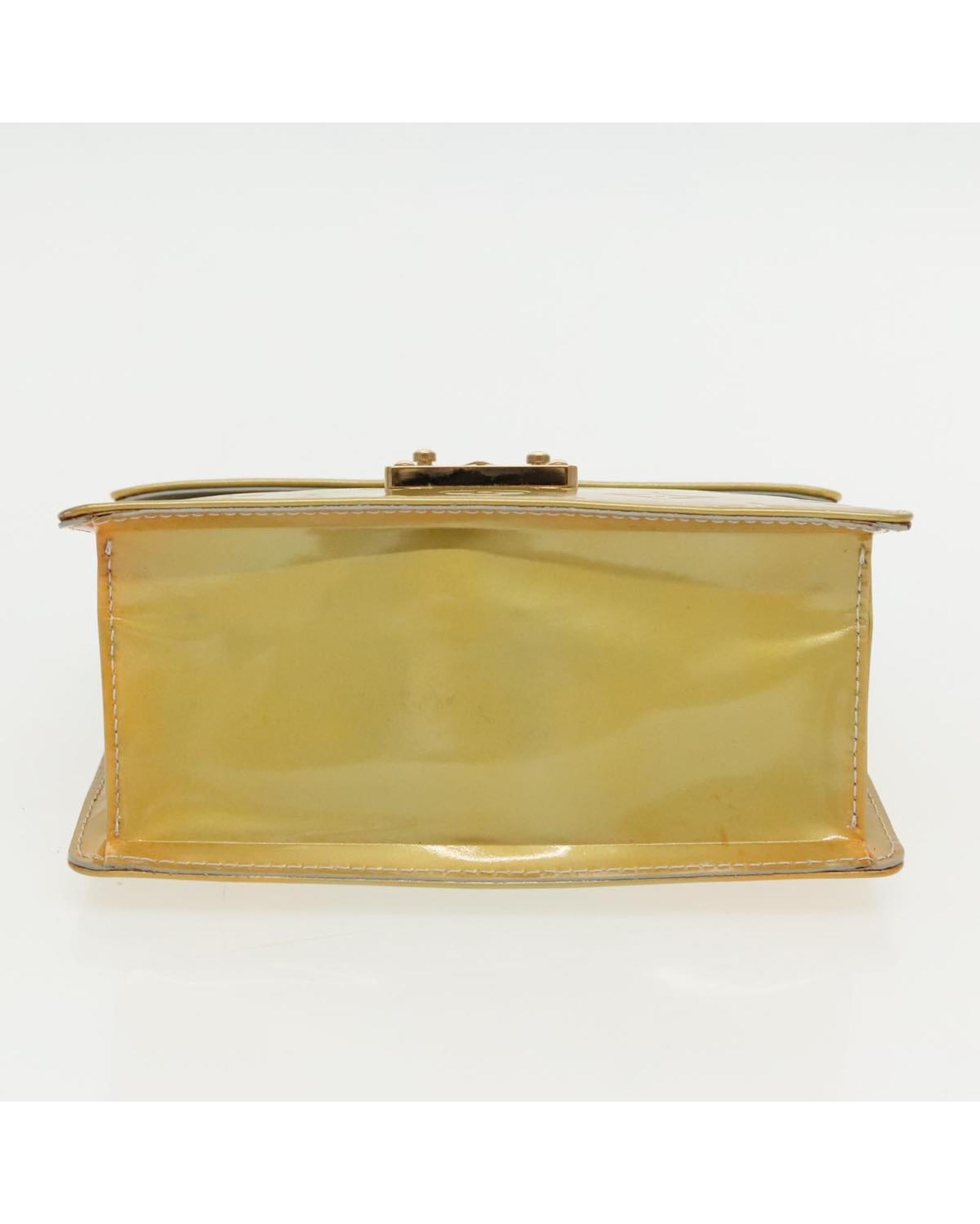 Monogram Vernis Patent Leather Hand Bag with Key Compartment