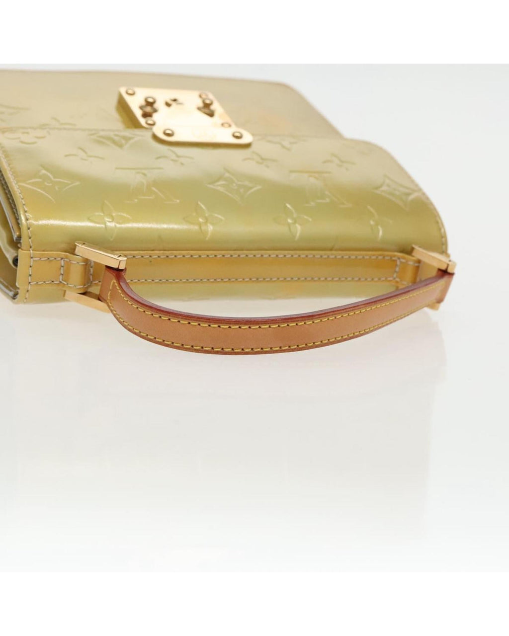 Monogram Vernis Patent Leather Hand Bag with Key Compartment
