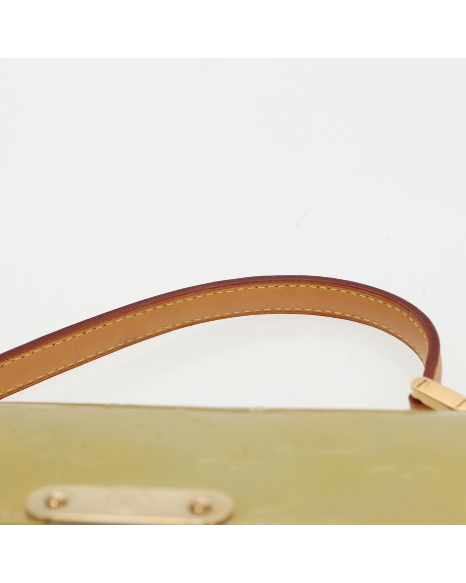 Monogram Vernis Patent Leather Hand Bag with Key Compartment