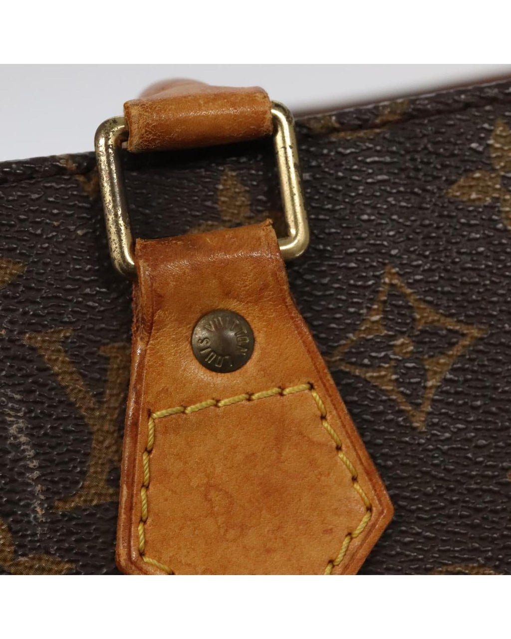 Monogram Canvas Sac Plat Hand Bag