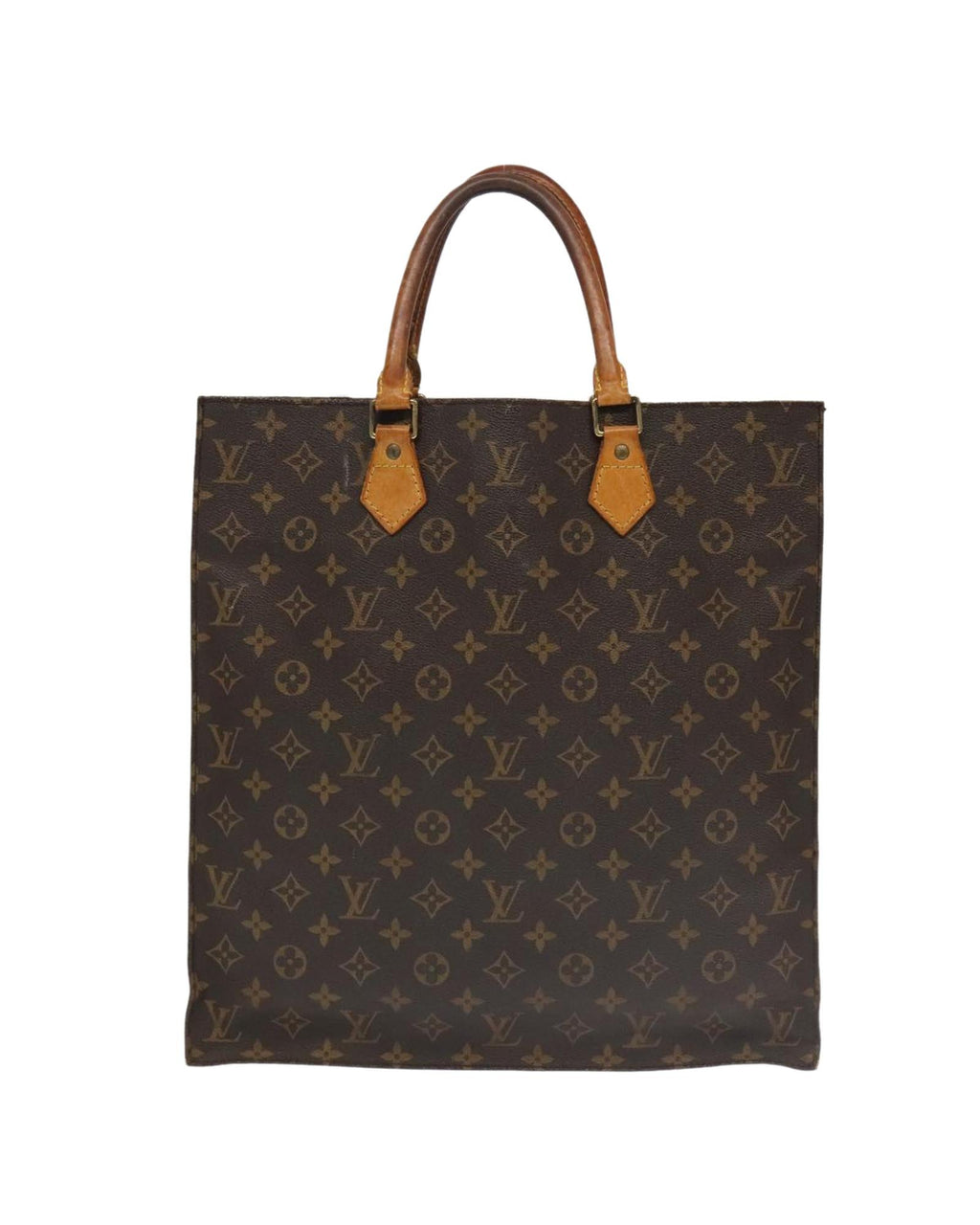 Monogram Canvas Sac Plat Hand Bag