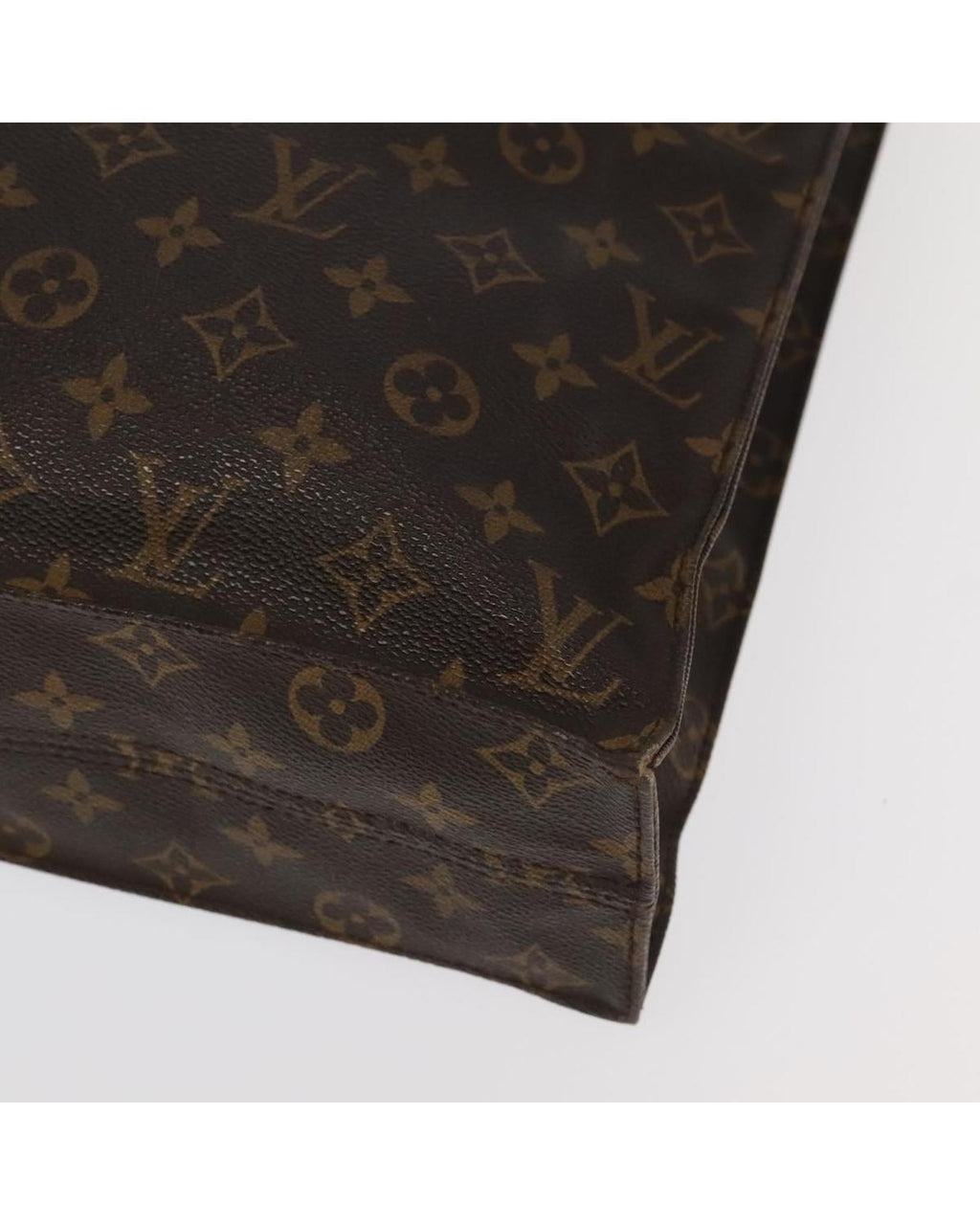 Monogram Canvas Sac Plat Hand Bag