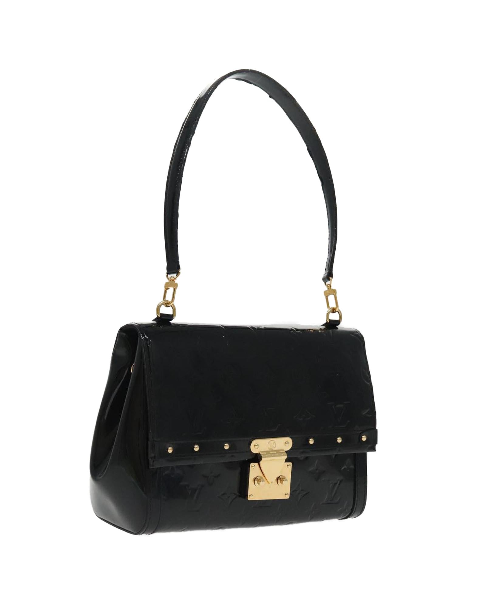 Vernis Venice Patent Leather Hand Bag