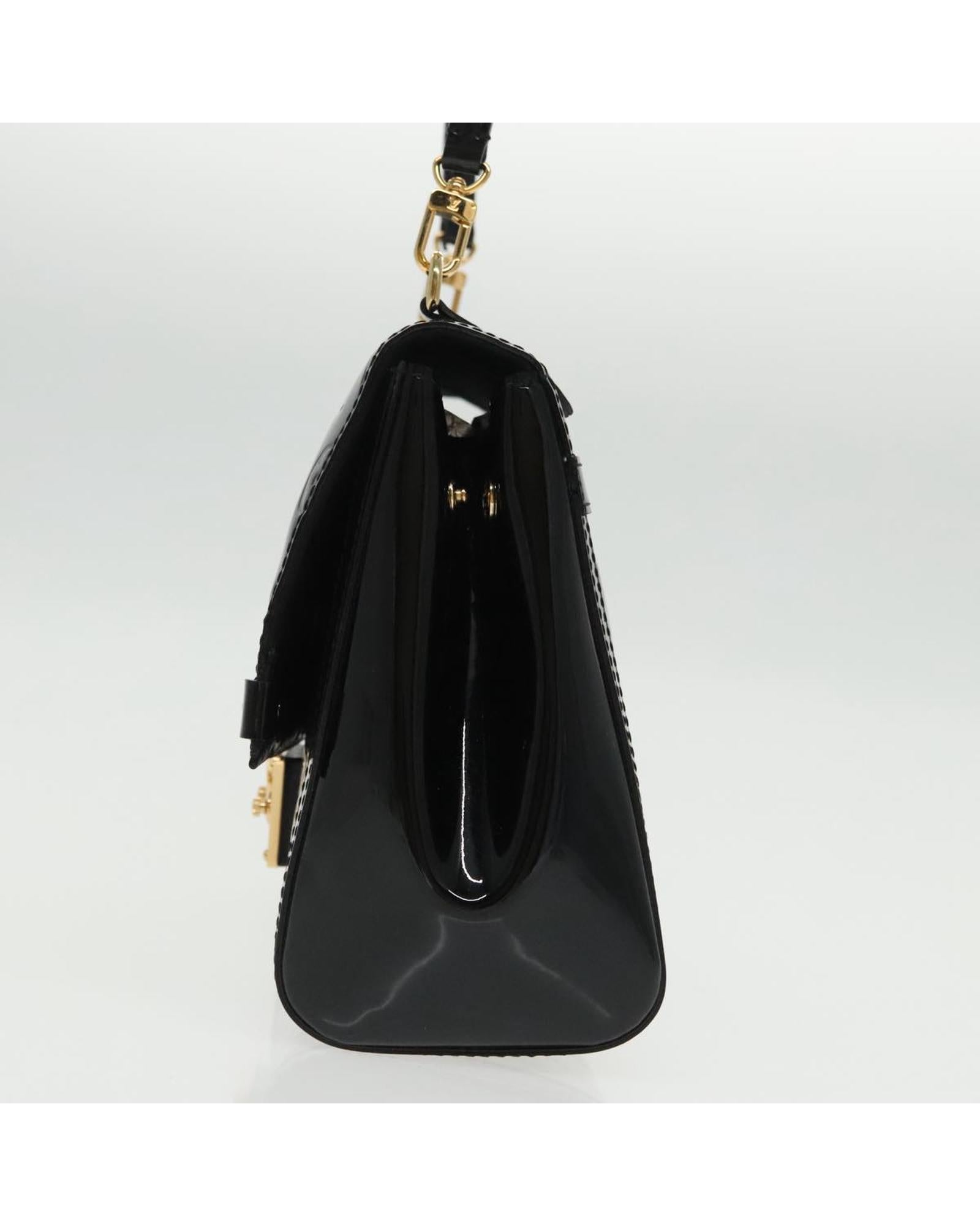 Vernis Venice Patent Leather Hand Bag