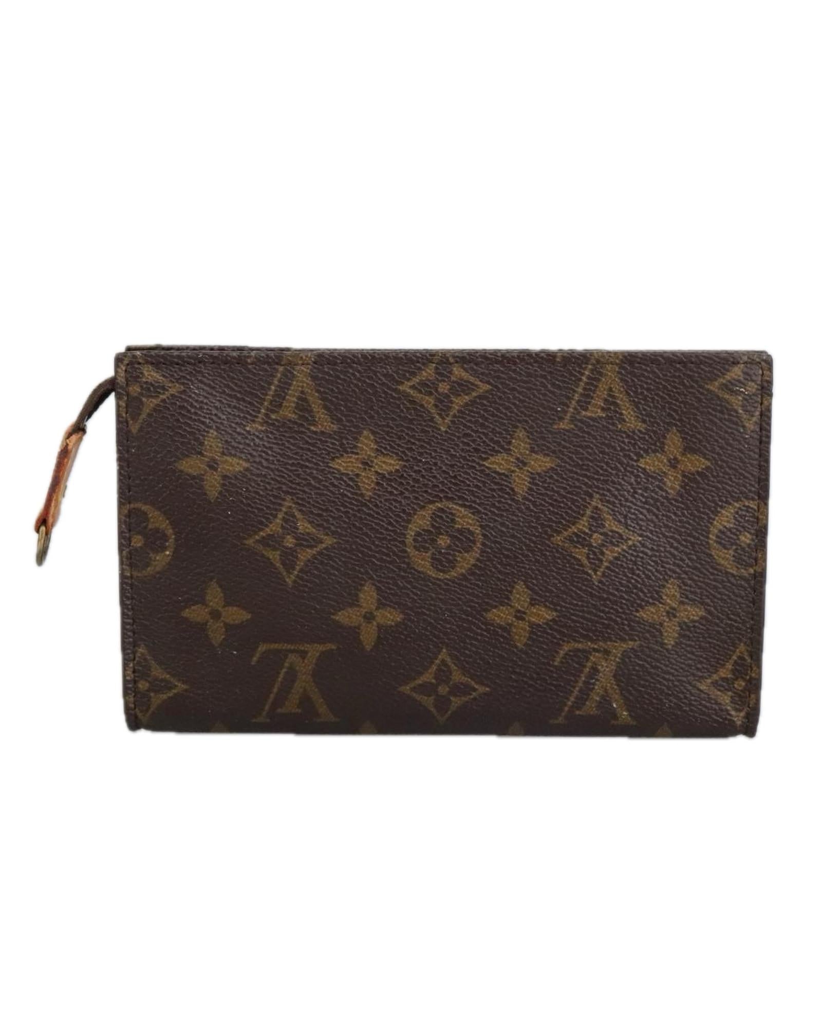 Monogram Canvas Bucket PM Accessory Pouch