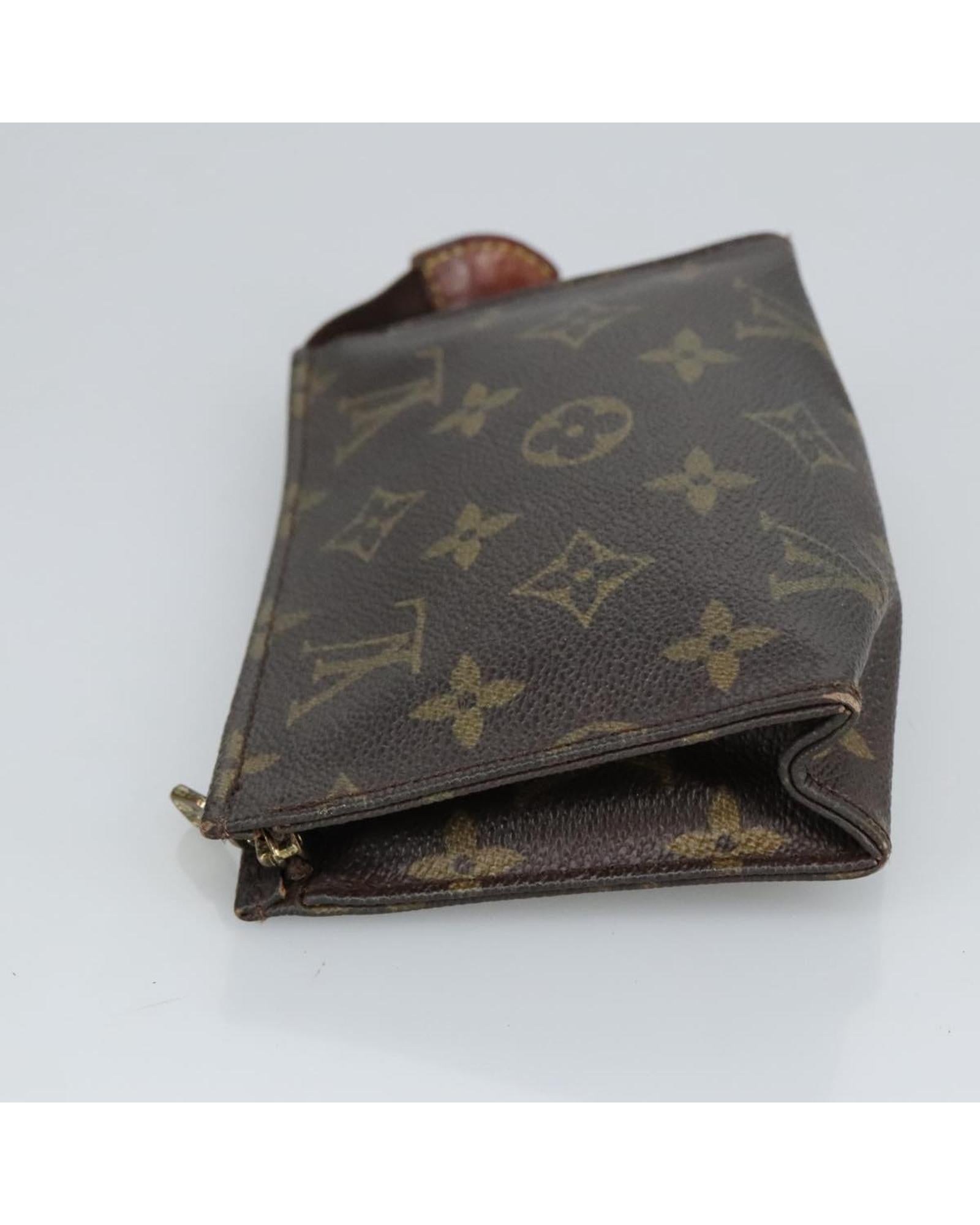 Monogram Canvas Poche Toilette Pouch