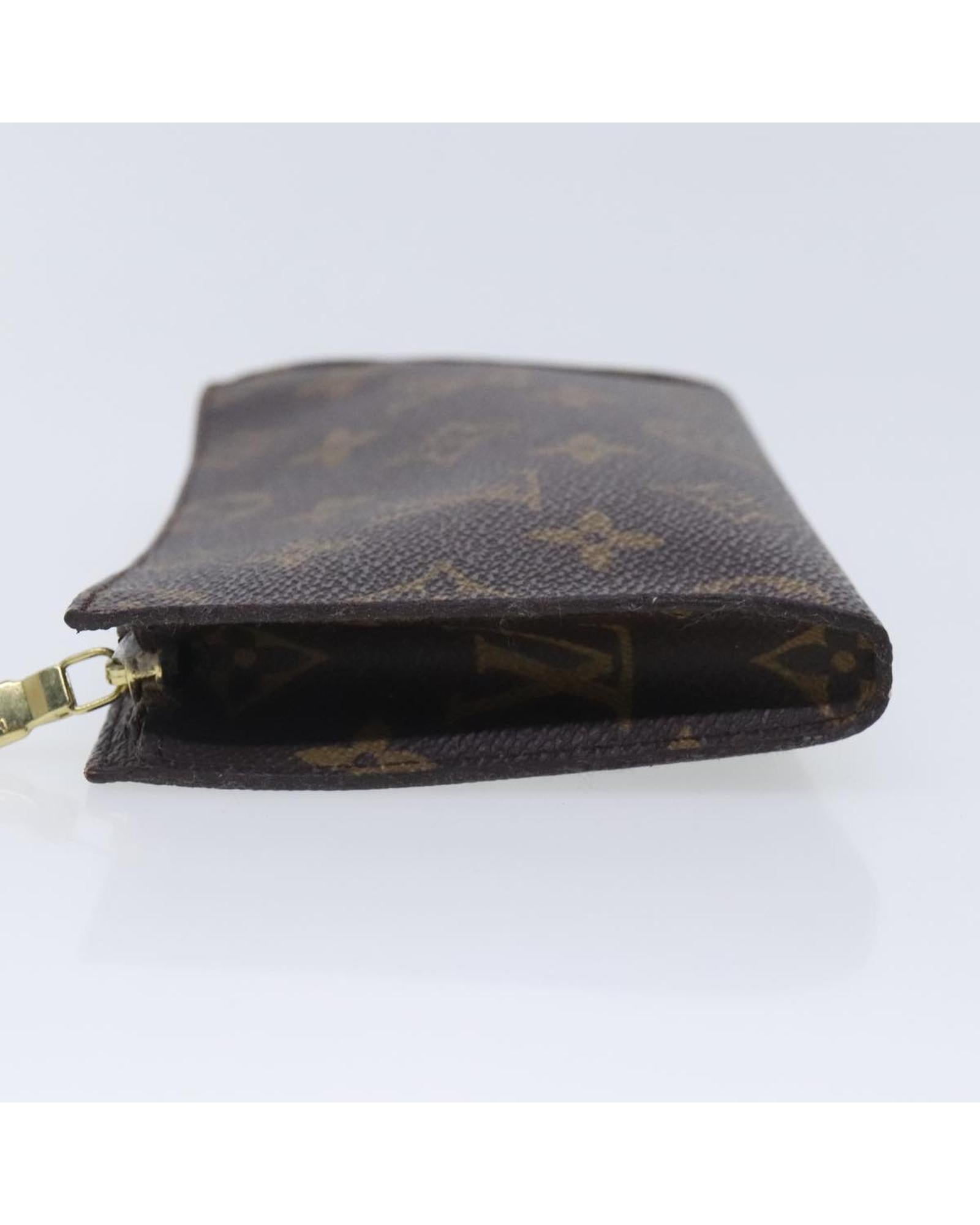 Monogram Bucket PM Accessory Pouch with  Design